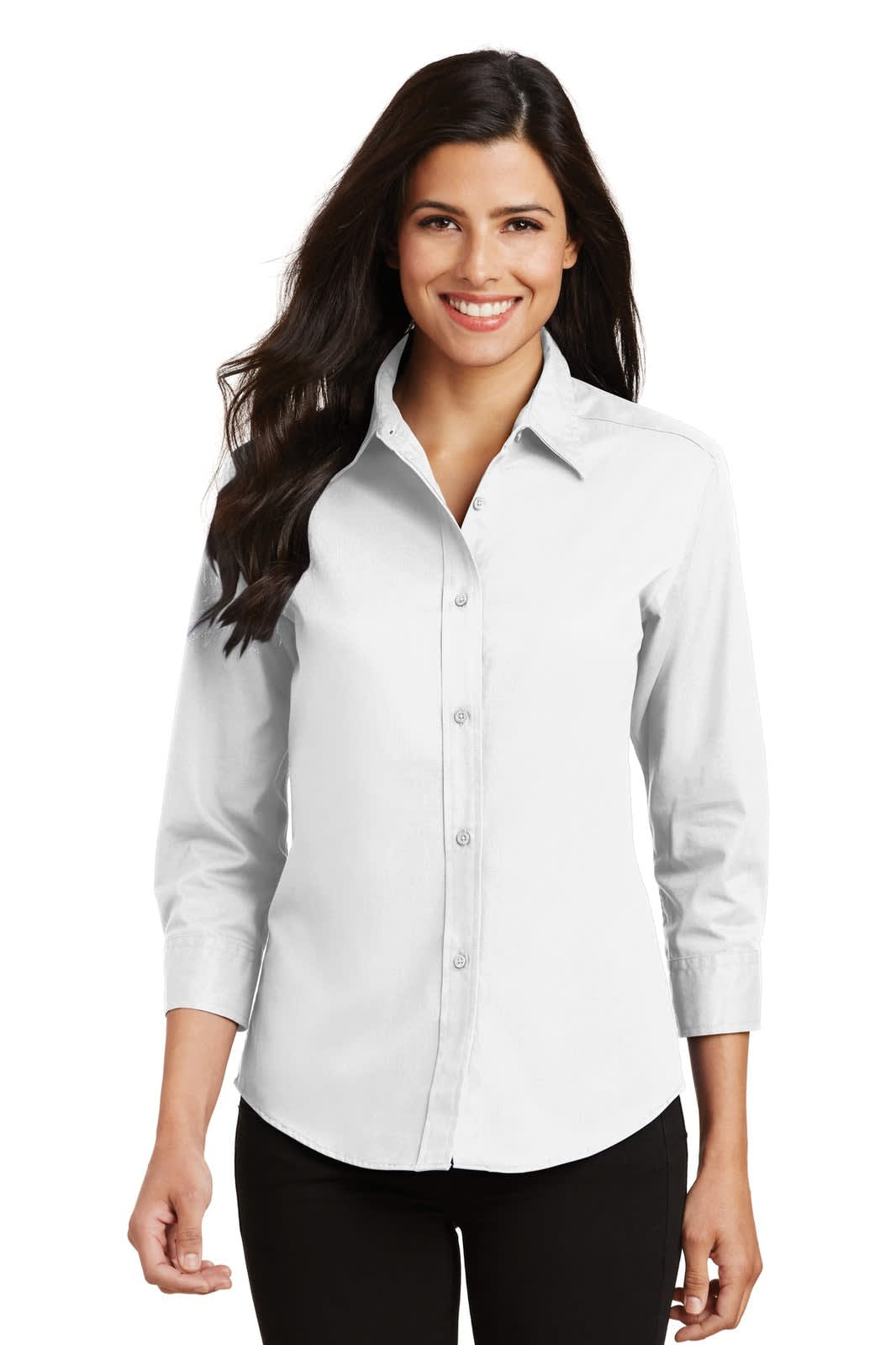 Port Authority Ladies 3/4-Sleeve Easy Care Shirt