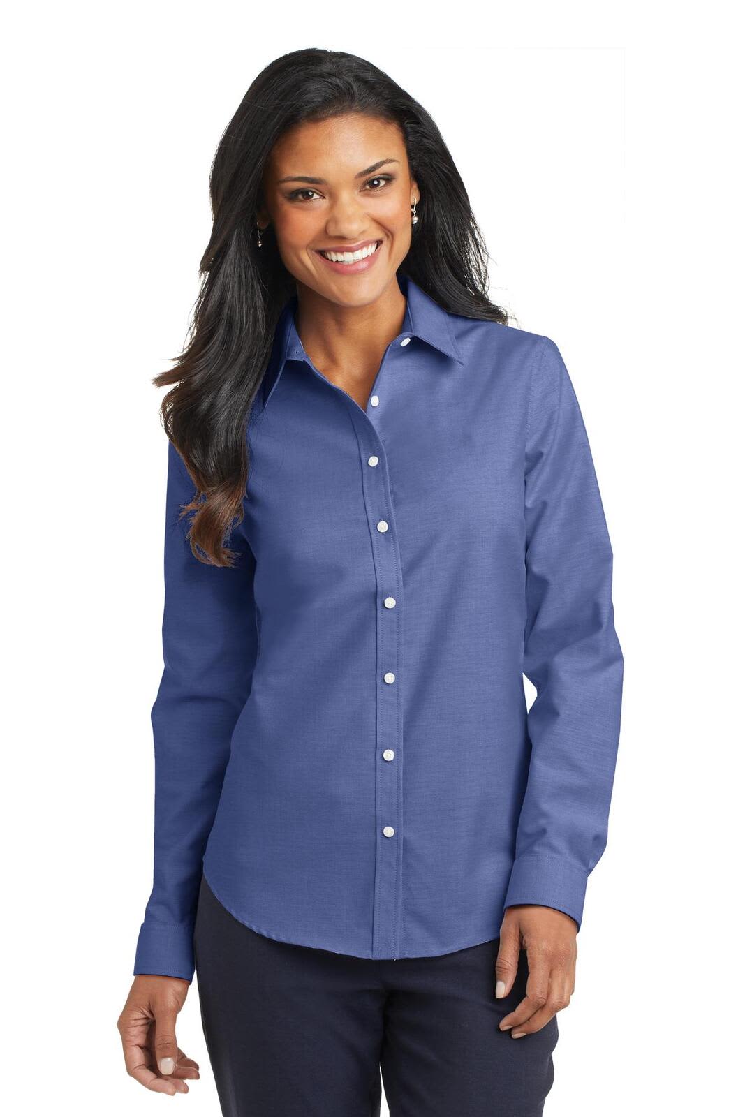 Port Authority Ladies SuperPro Oxford Shirt
