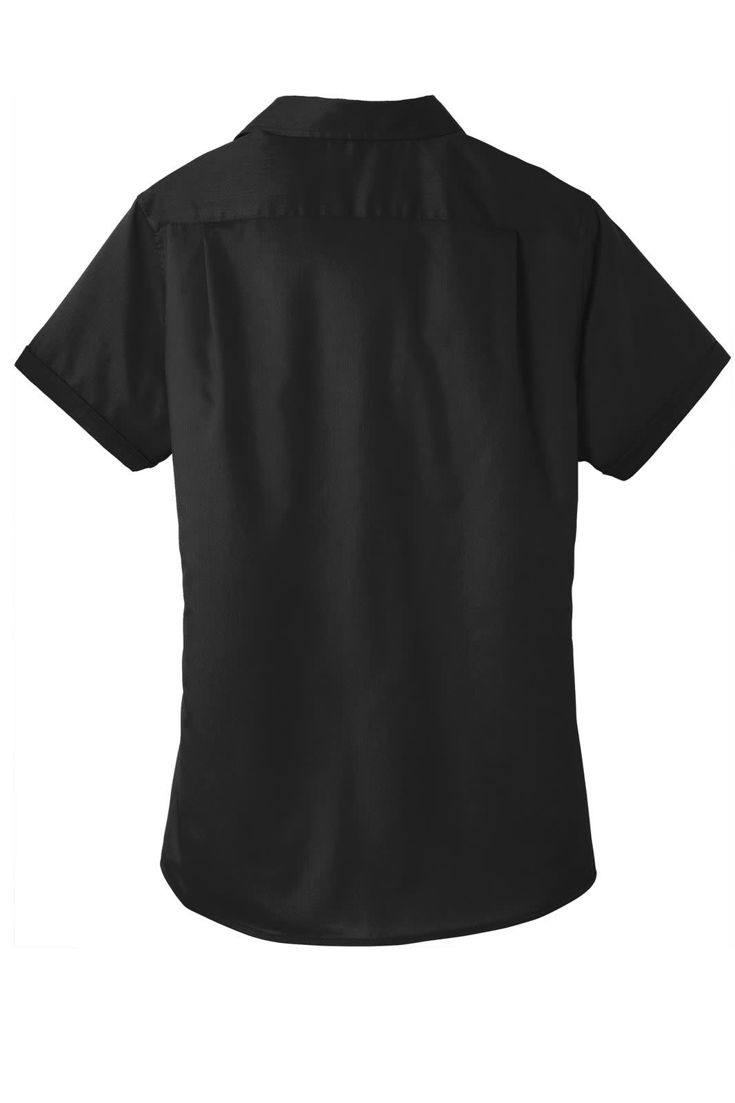 Port Authority Ladies Short Sleeve SuperPro Twill Shirt