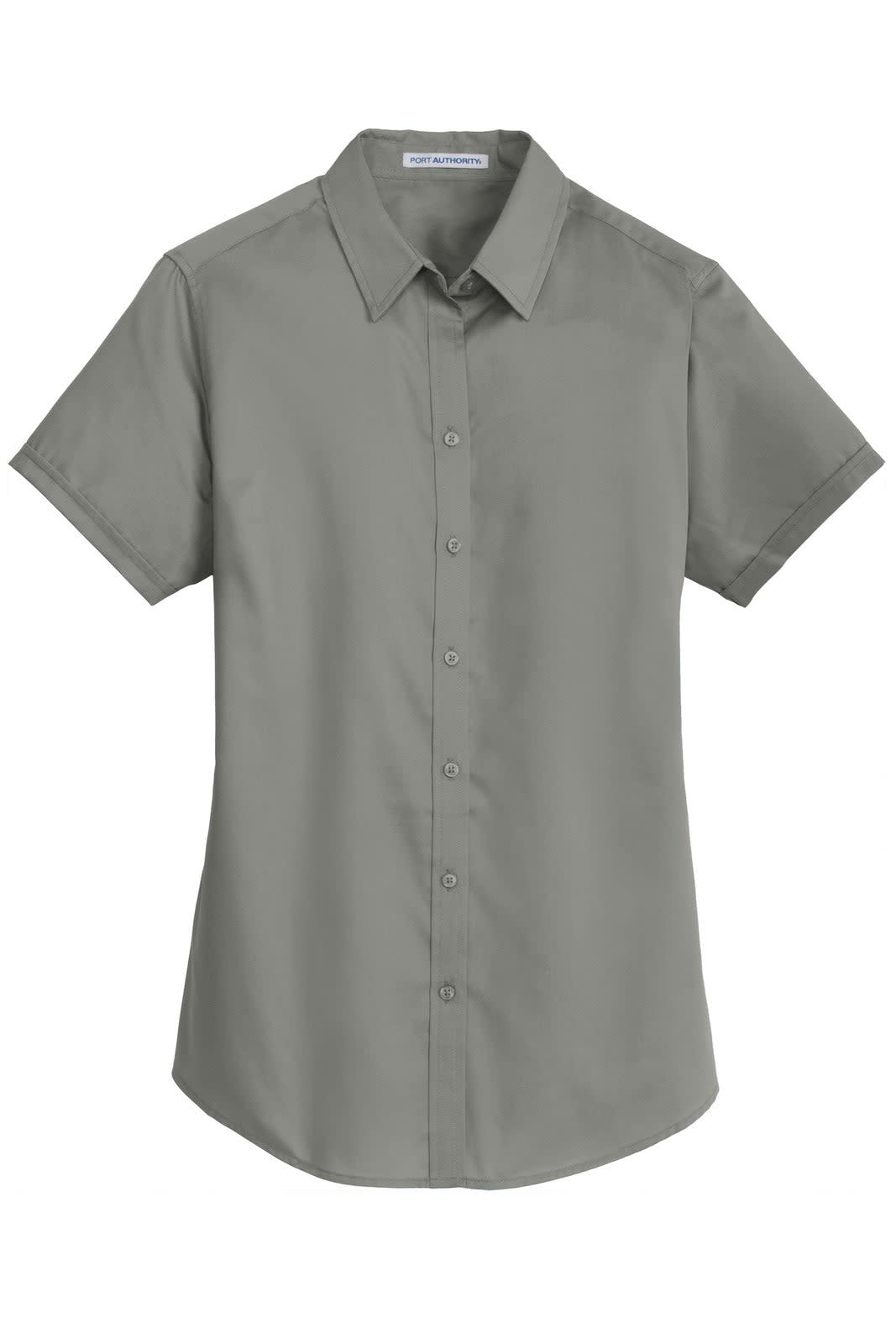 Port Authority Ladies Short Sleeve SuperPro Twill Shirt