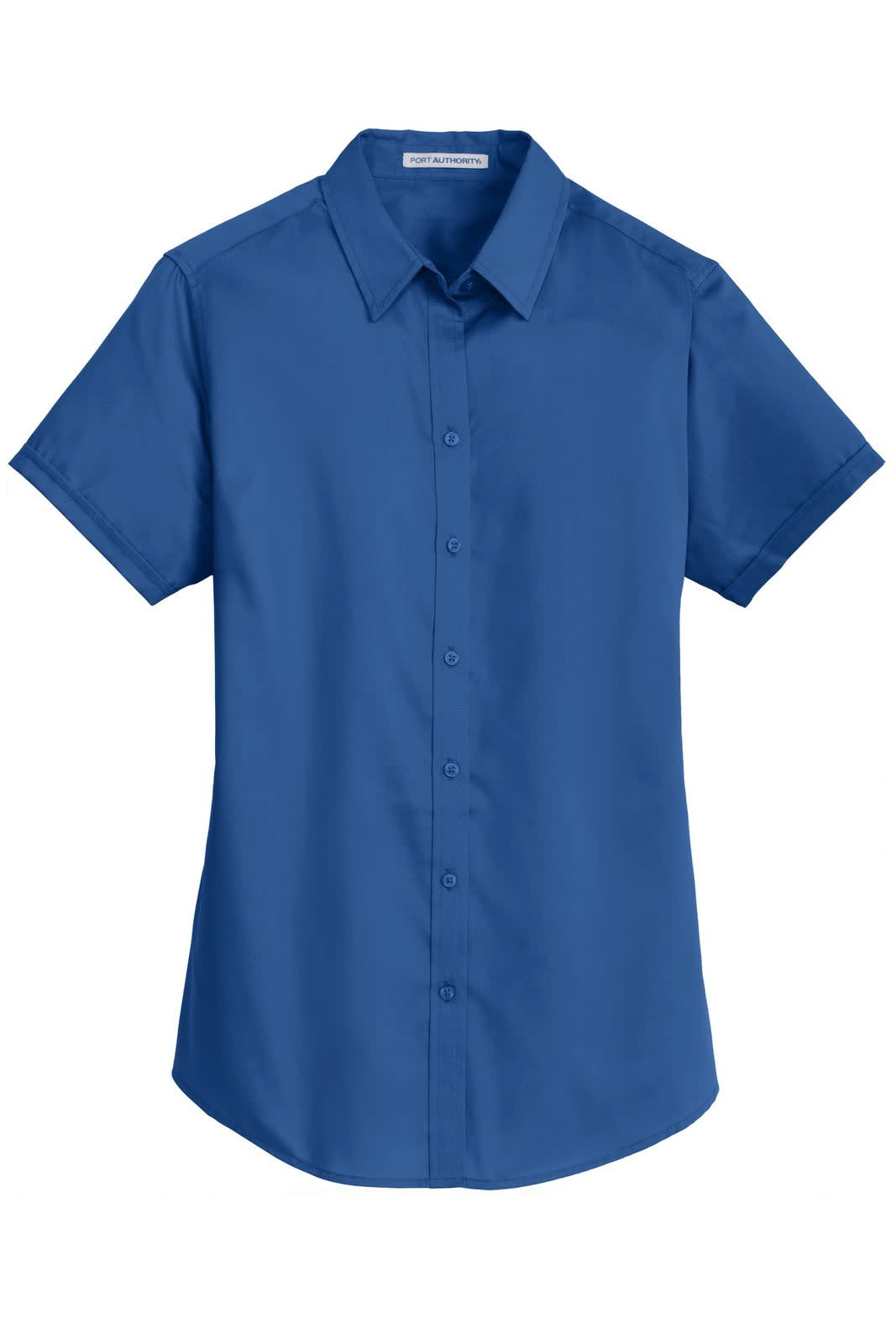 Port Authority Ladies Short Sleeve SuperPro Twill Shirt