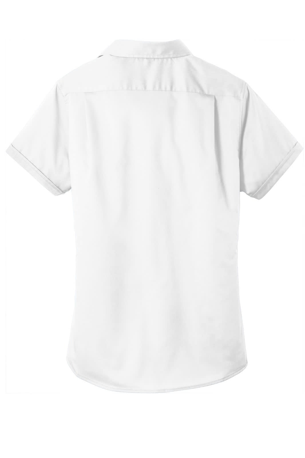 Port Authority Ladies Short Sleeve SuperPro Twill Shirt
