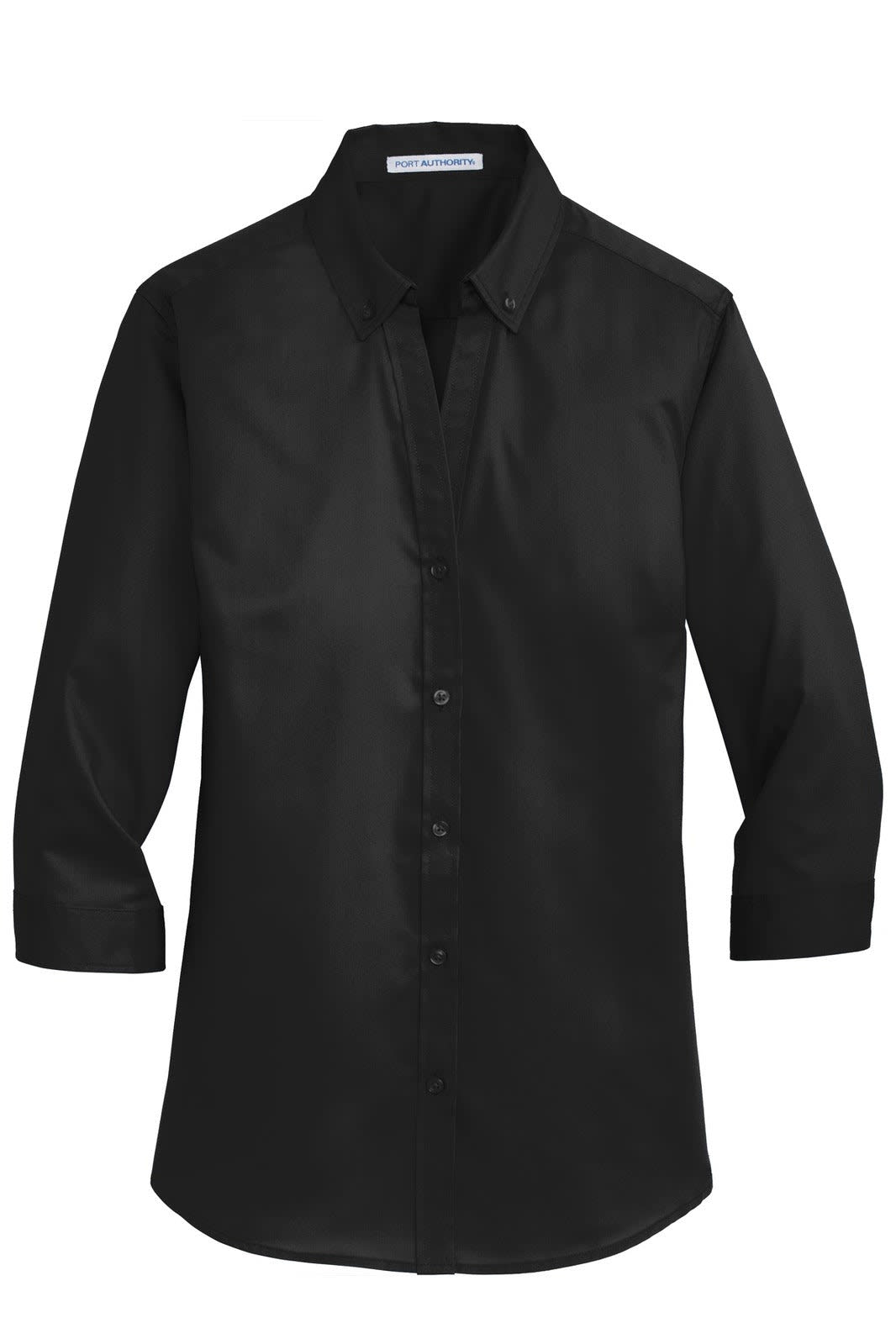 Port Authority Ladies 3/4-Sleeve SuperPro Twill Shirt