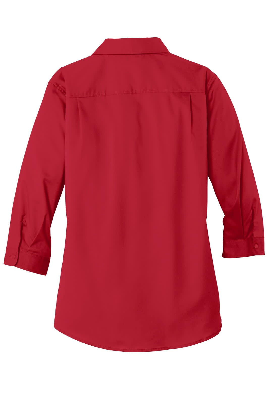 Port Authority Ladies 3/4-Sleeve SuperPro Twill Shirt