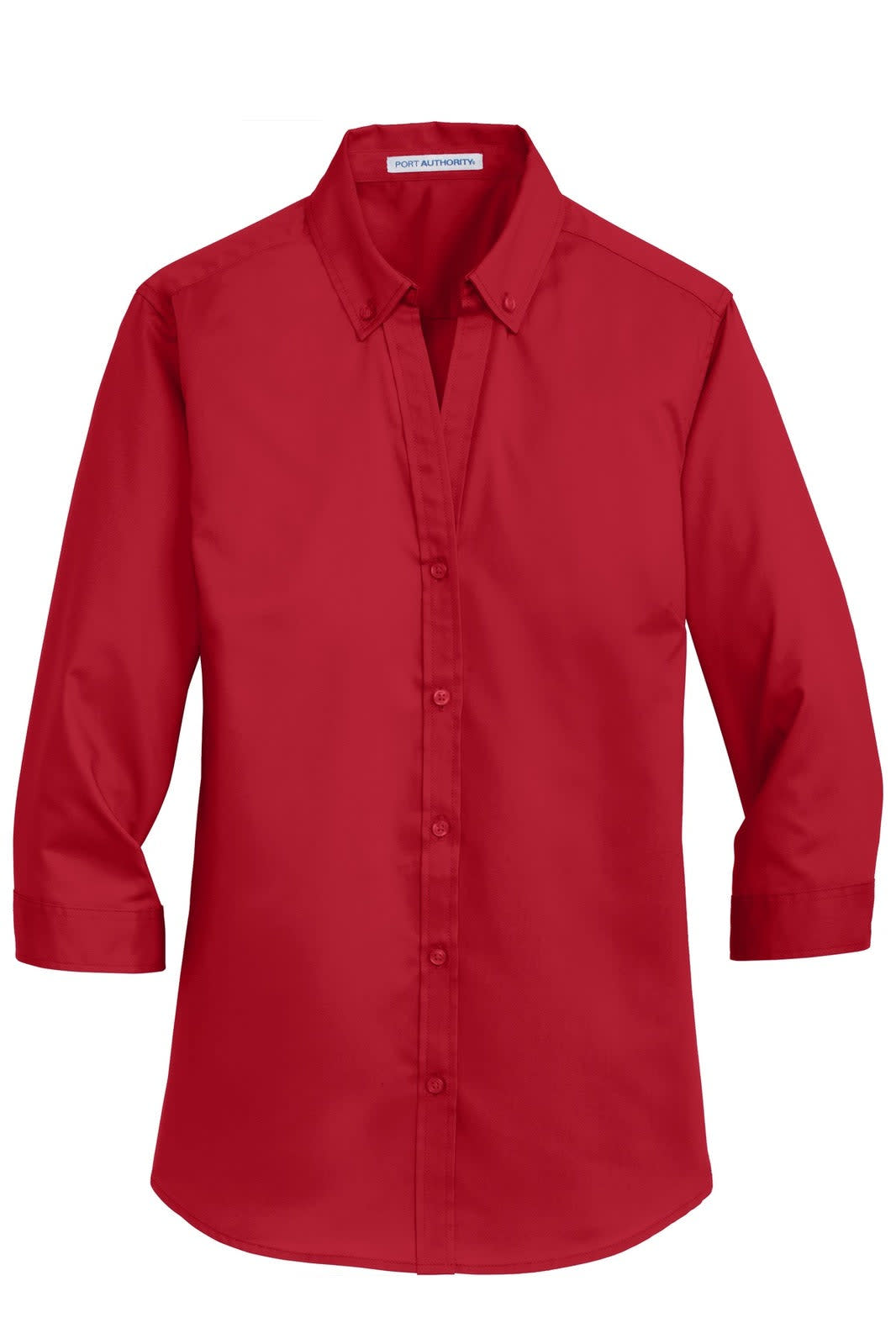 Port Authority Ladies 3/4-Sleeve SuperPro Twill Shirt