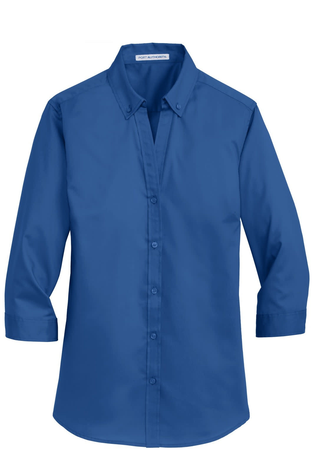 Port Authority Ladies 3/4-Sleeve SuperPro Twill Shirt
