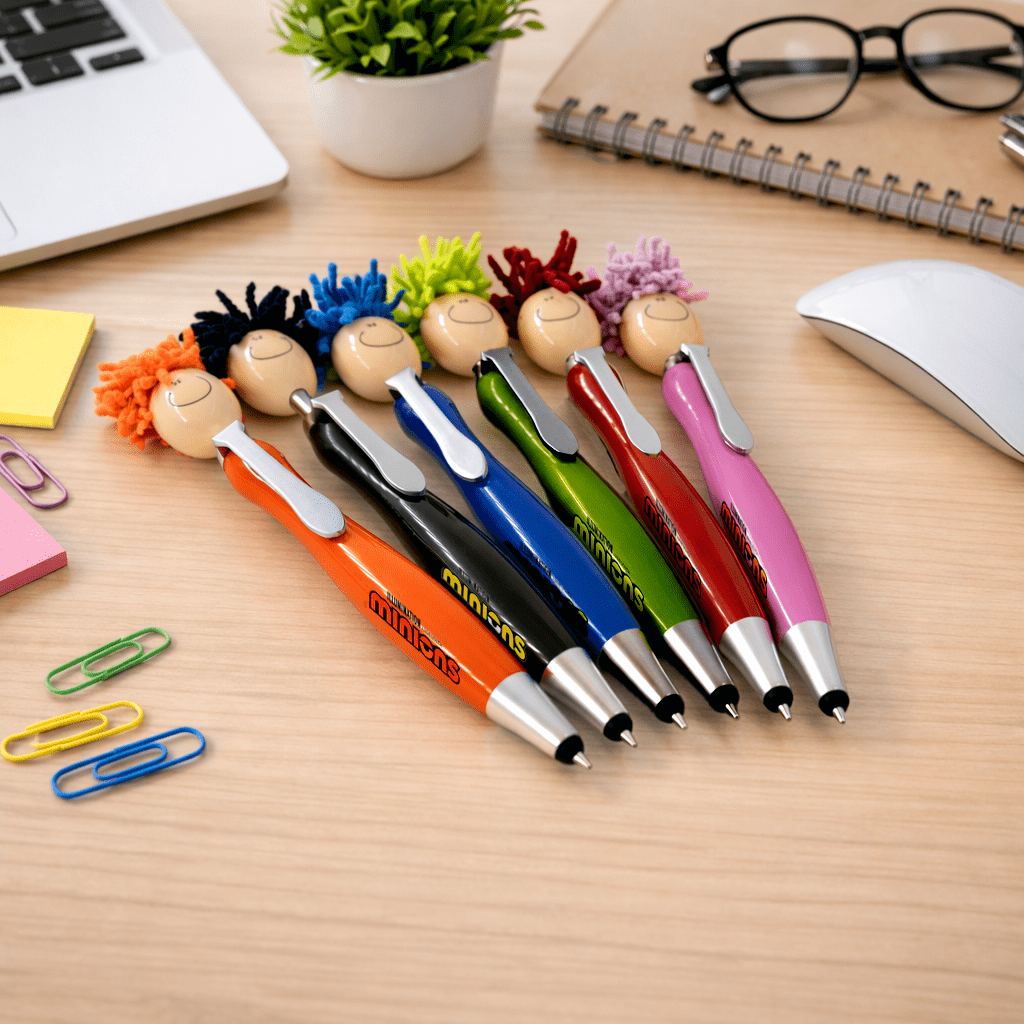 Mop Head Pen with Stylus