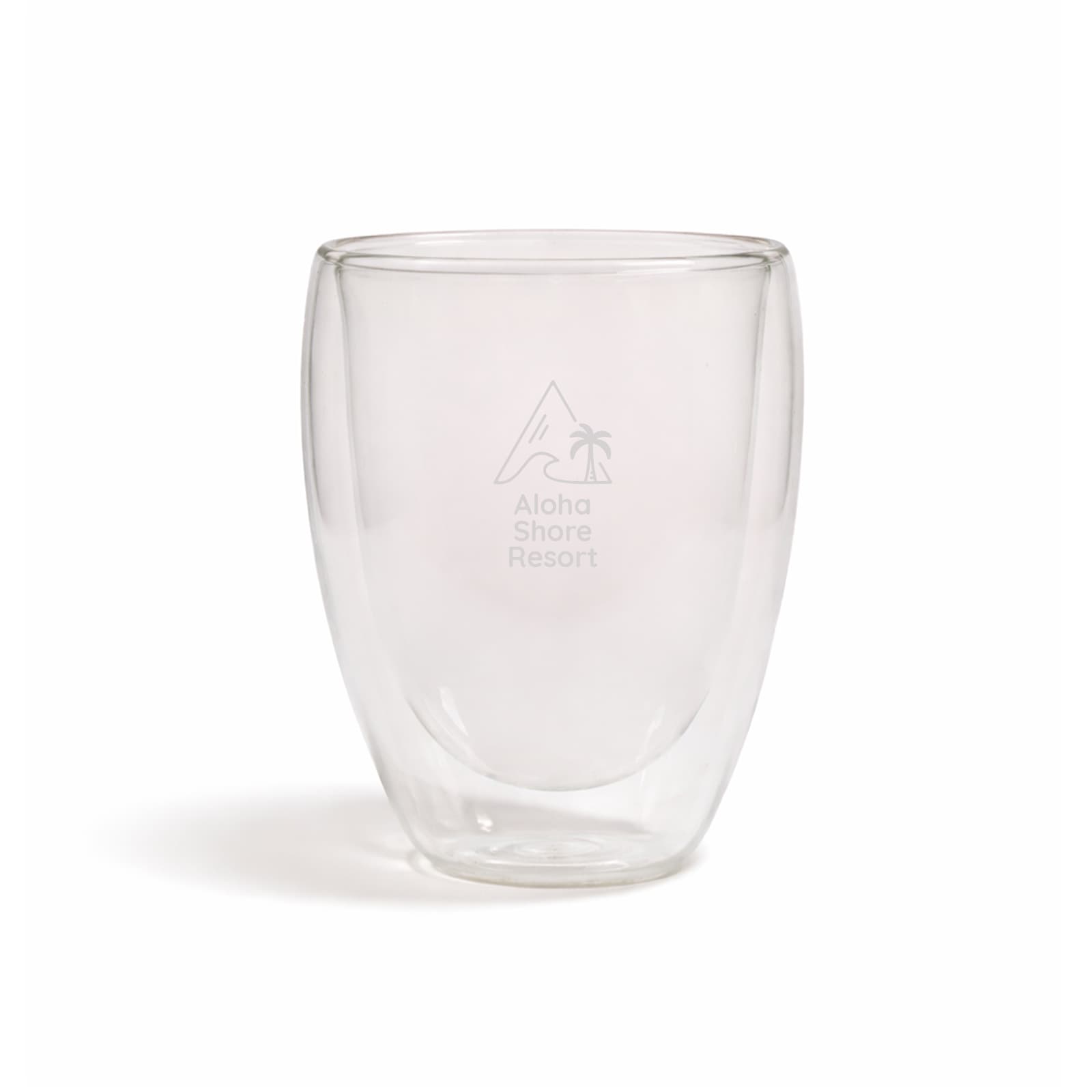 Sierra 350ml Double Wall Glass Cup