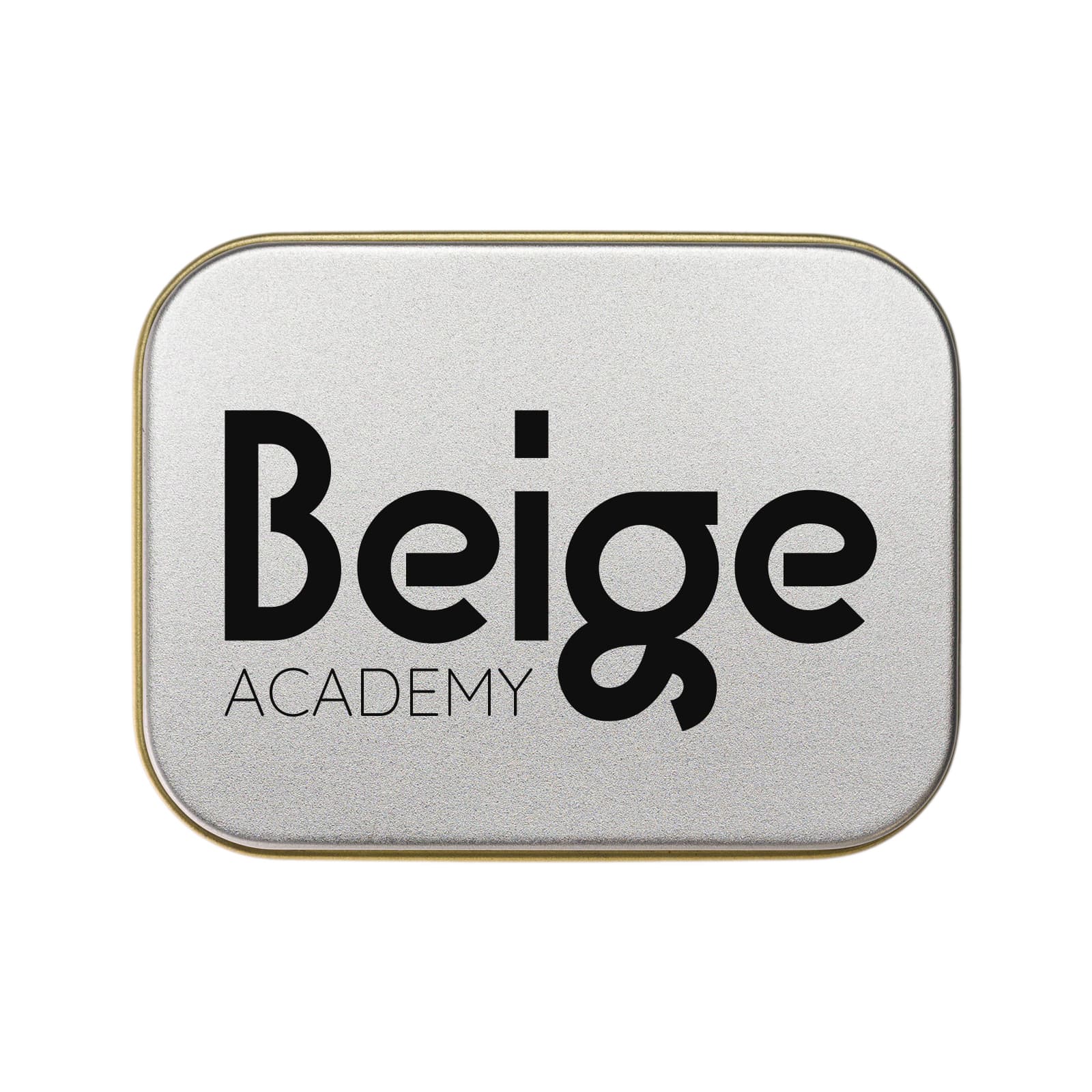 Assorted Colour Mini Jelly Beans in Silver Rectangular Tin