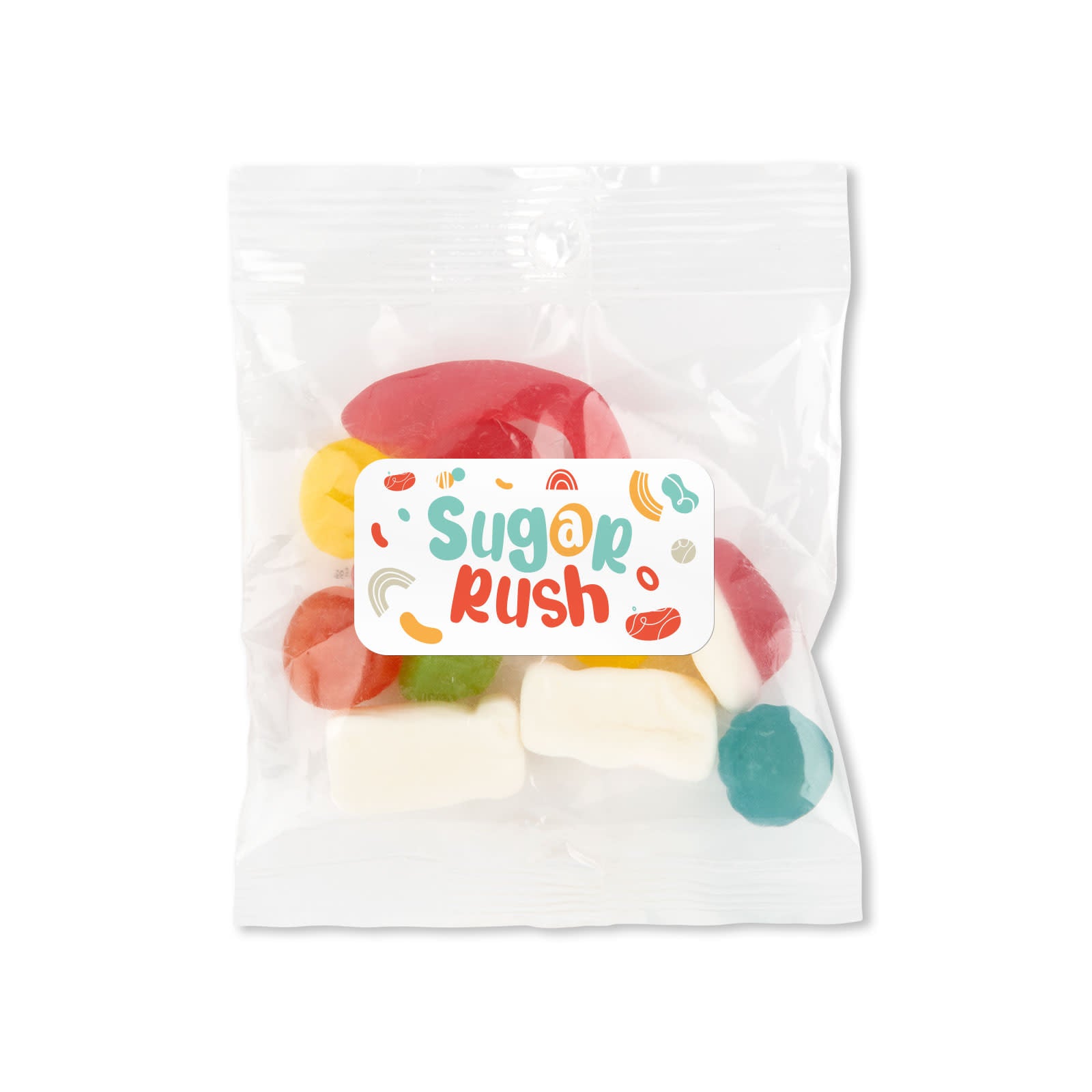 Assorted Jelly Party Mix in 50 Gram Cello Bag