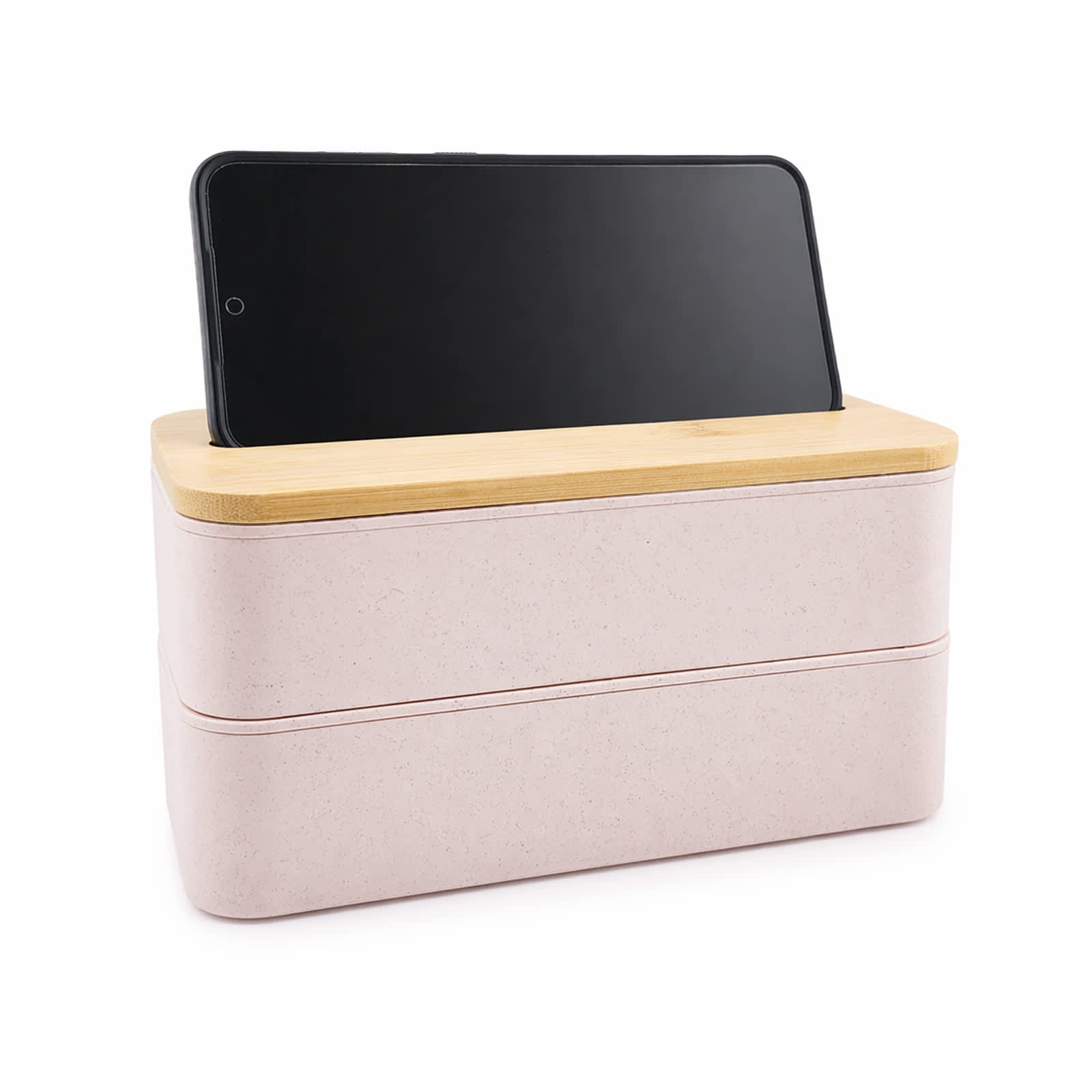 Stax Eco Lunch Box with Phone Holder Lid