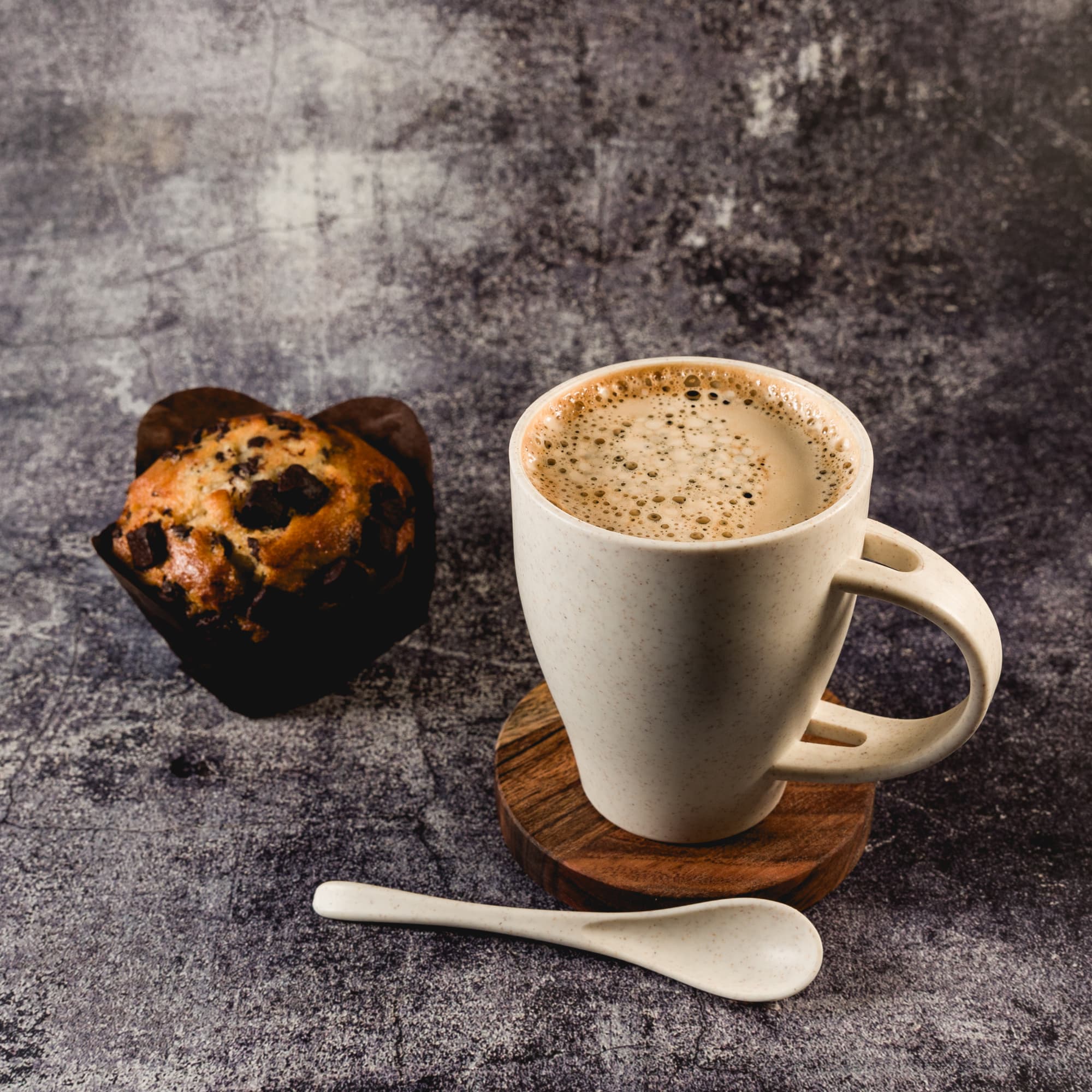 Avenue Wheat Fibre Cup and Spoon