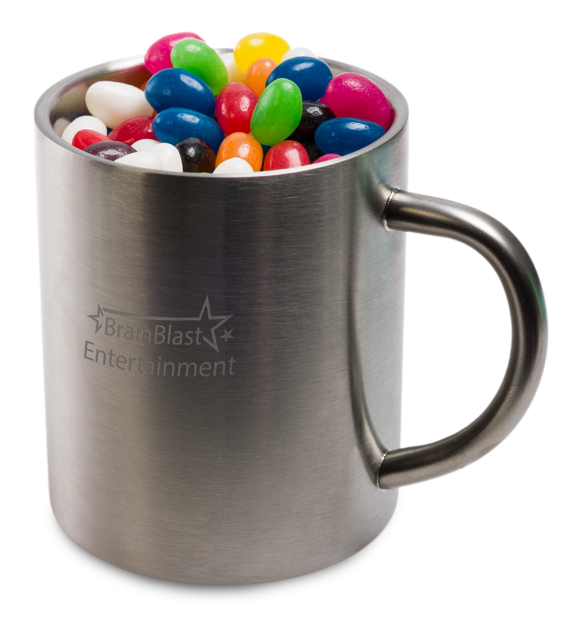 Assorted Colour Mini Jelly Beans in Java Mug