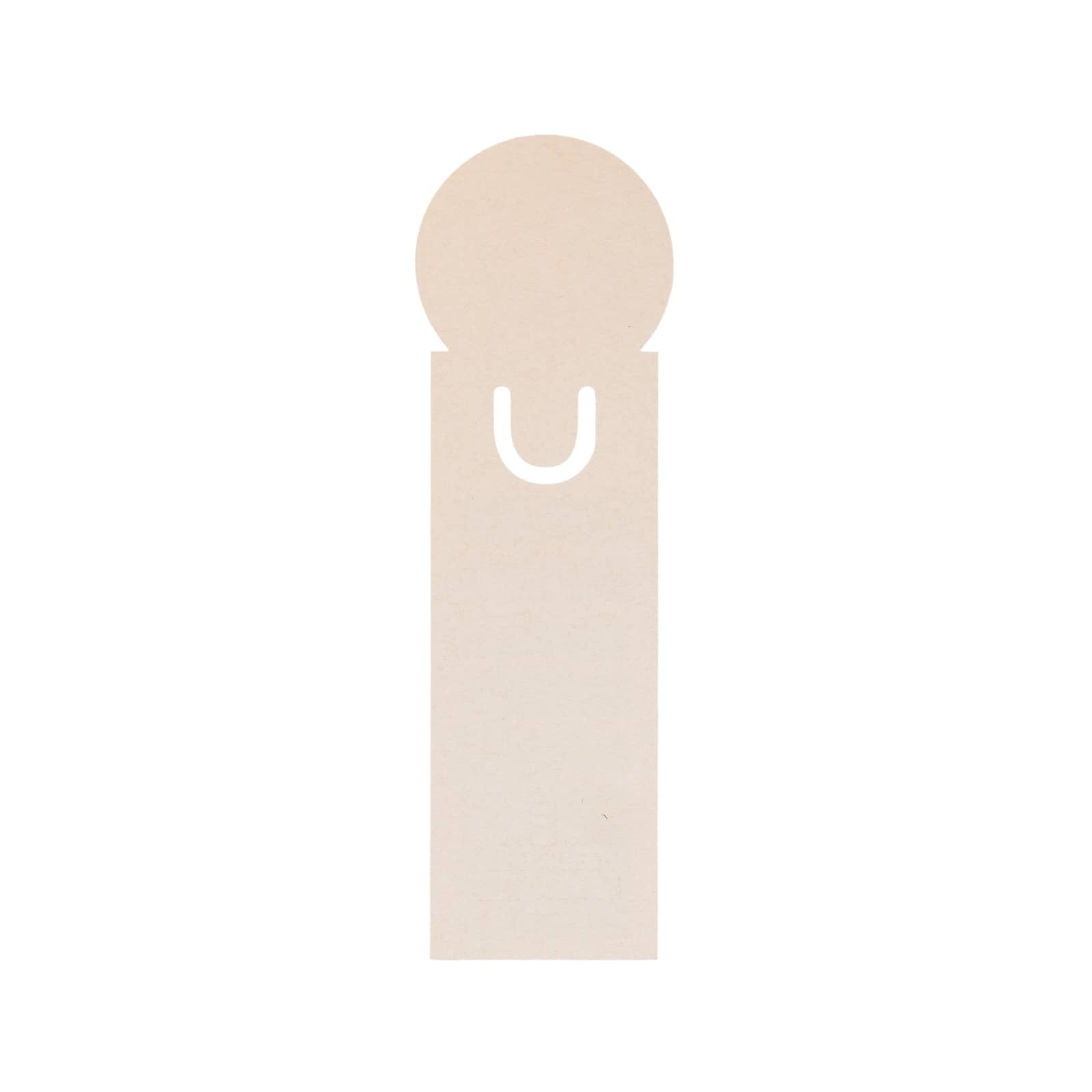 Circle Milk Carton Bookmark