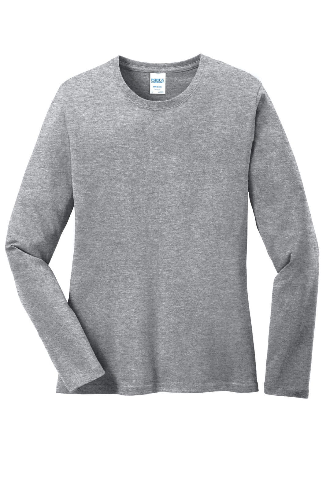 Port & Company Ladies Long Sleeve Core Cotton Tee