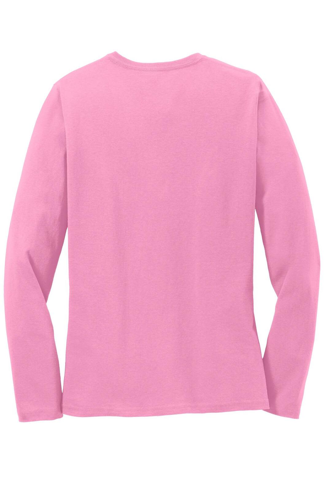 Port & Company Ladies Long Sleeve Core Cotton Tee