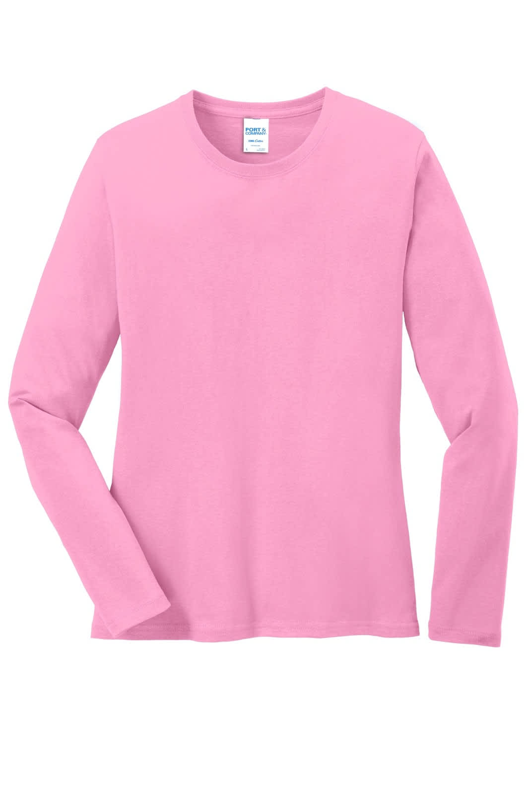 Port & Company Ladies Long Sleeve Core Cotton Tee