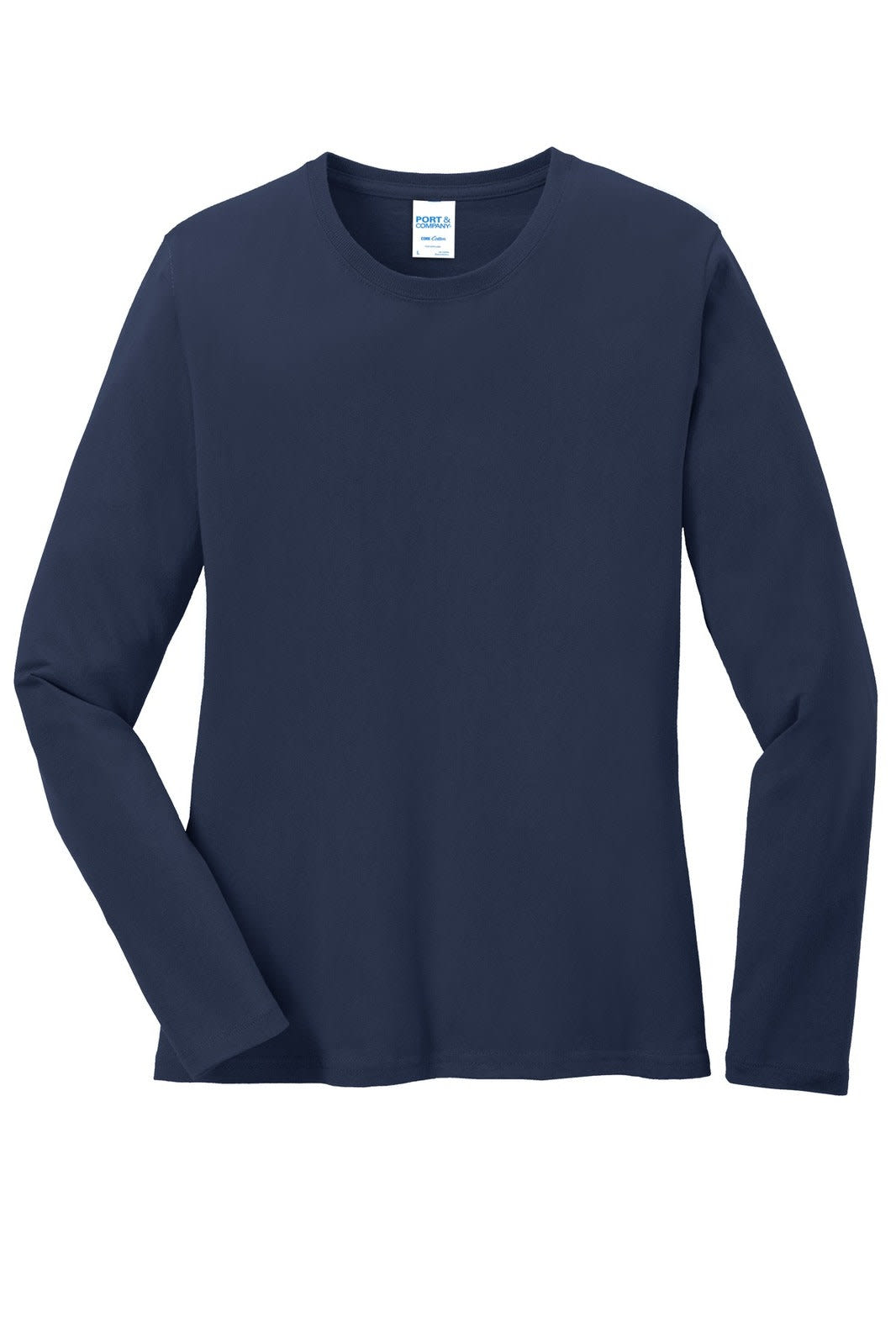 Port & Company Ladies Long Sleeve Core Cotton Tee
