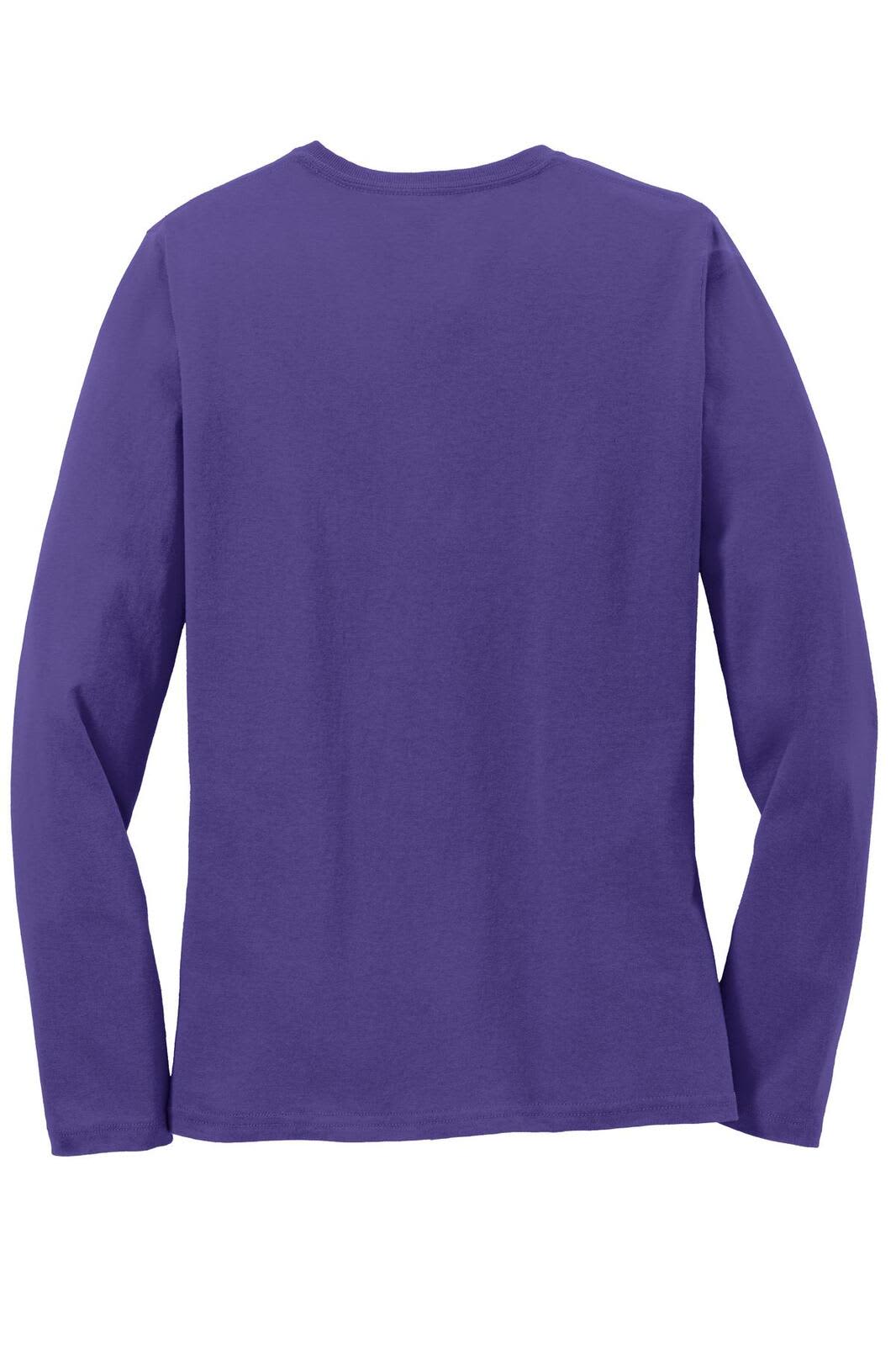 Port & Company Ladies Long Sleeve Core Cotton Tee