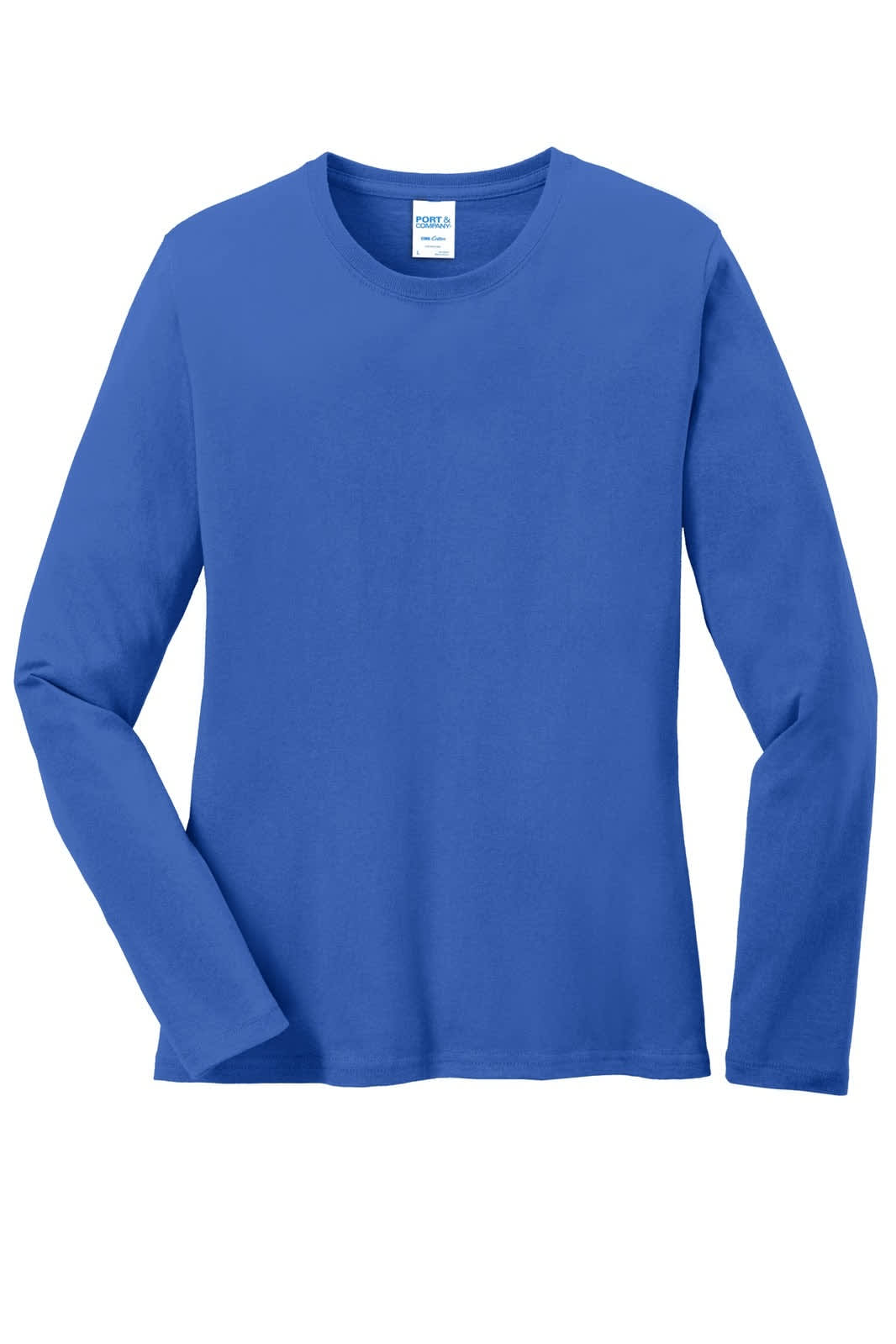 Port & Company Ladies Long Sleeve Core Cotton Tee