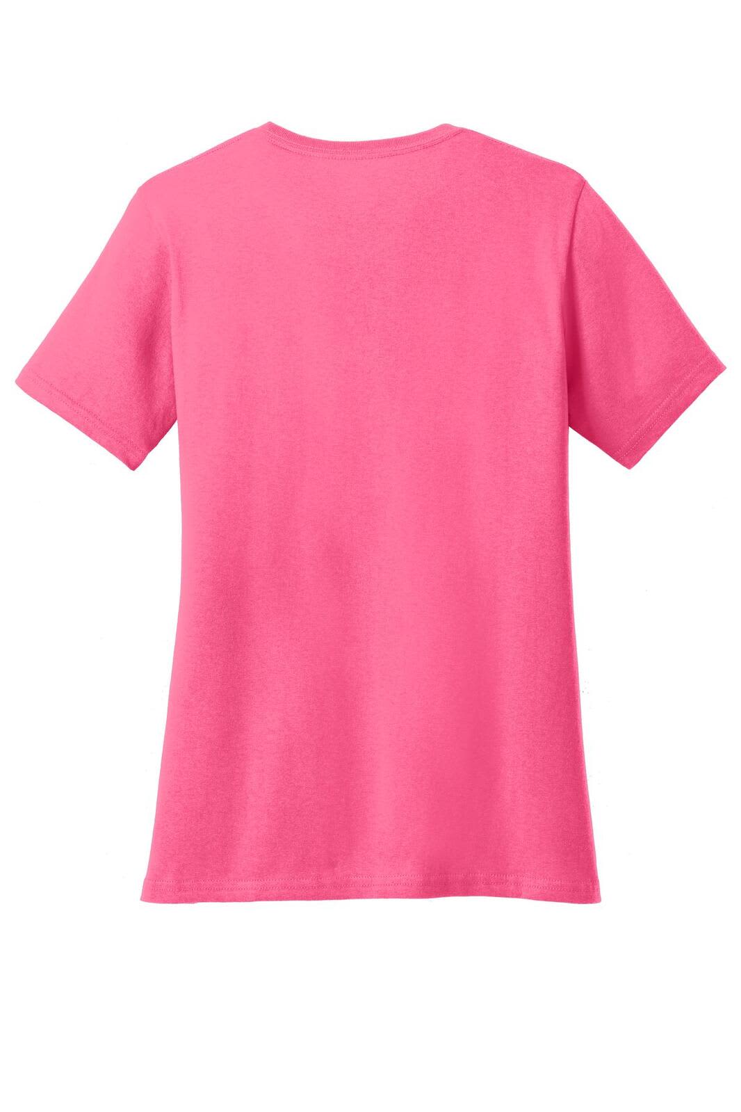 Port & Company Ladies Core Cotton V-Neck Tee
