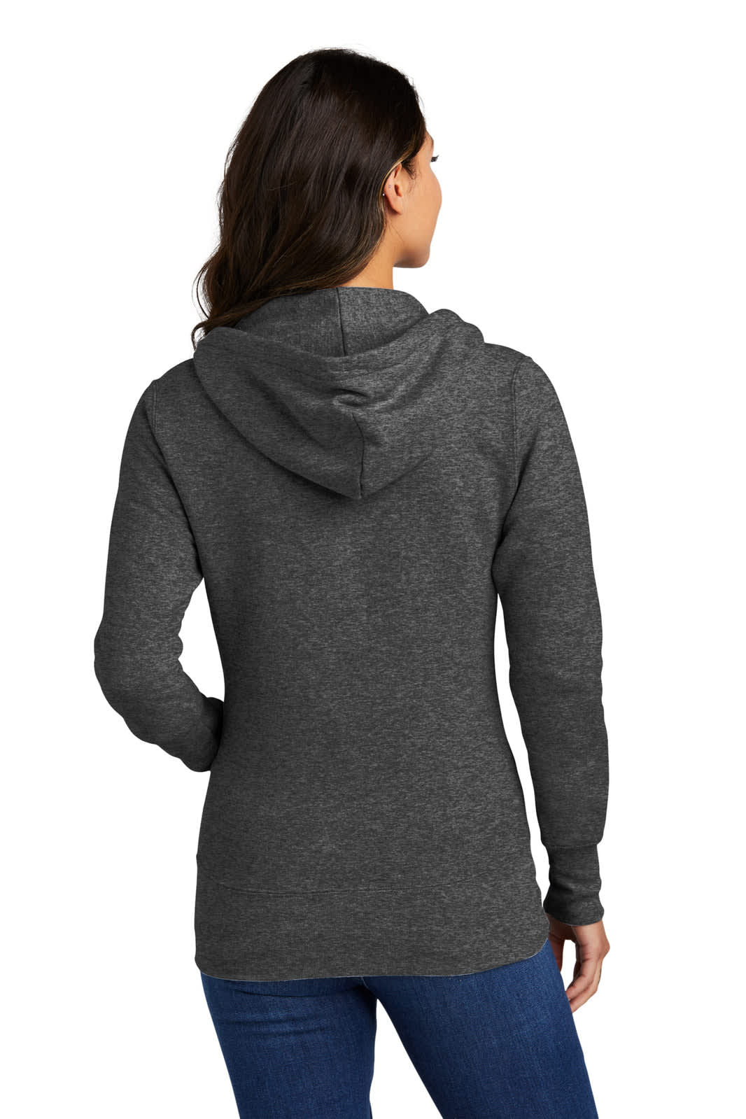 Port & Company Ladies Core Fleece Full-Zip Hooded Sweatshirt