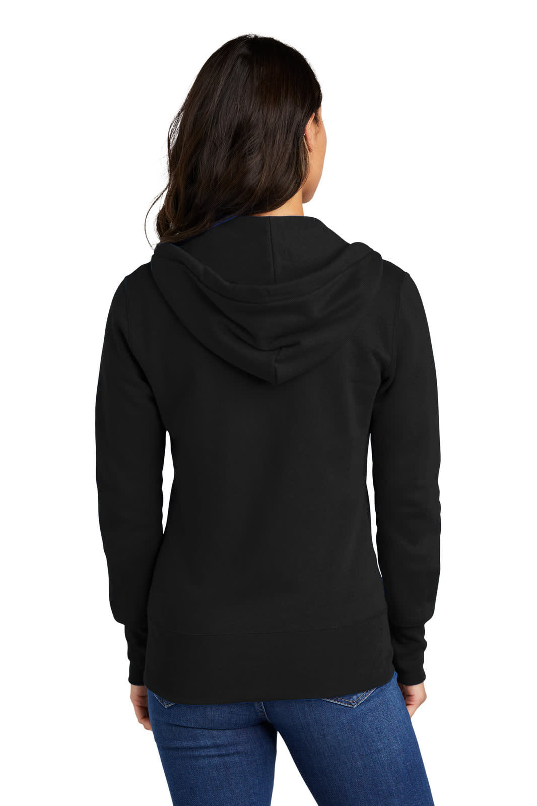 Port & Company Ladies Core Fleece Full-Zip Hooded Sweatshirt