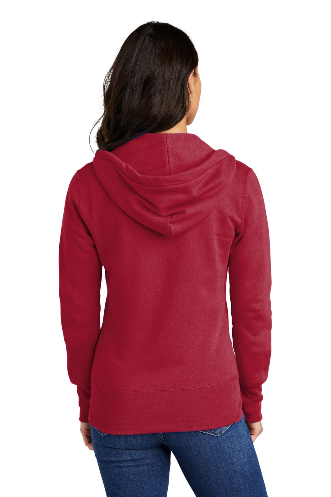 Port & Company Ladies Core Fleece Full-Zip Hooded Sweatshirt