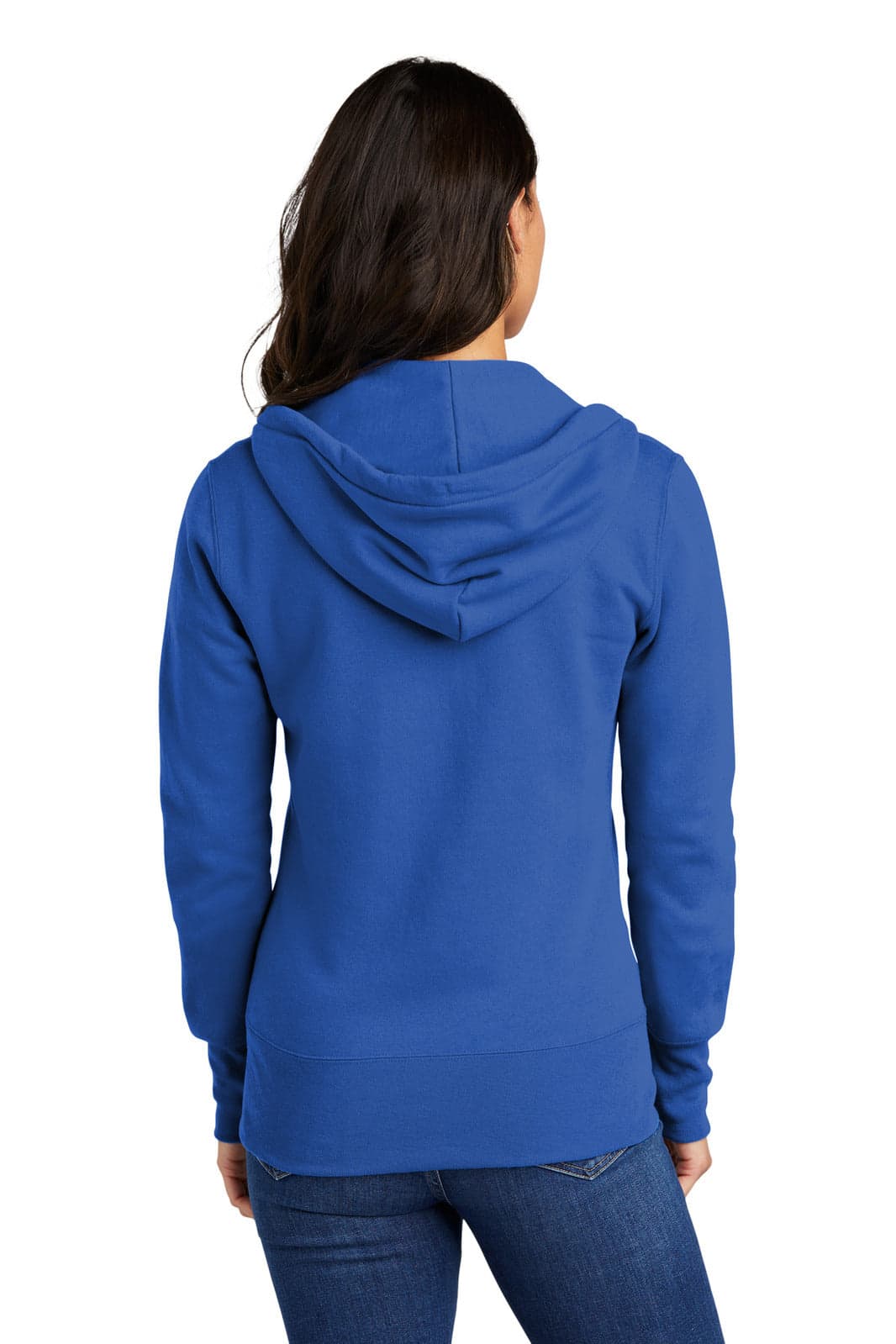 Port & Company Ladies Core Fleece Full-Zip Hooded Sweatshirt
