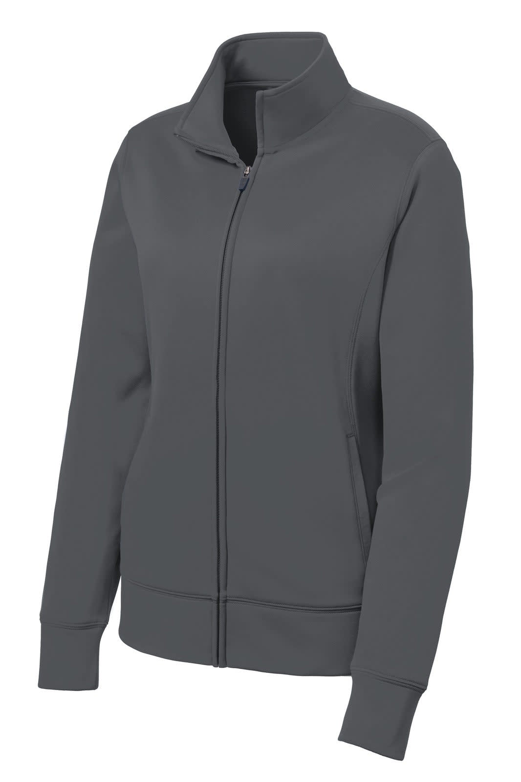Sport-Tek Ladies Sport-Wick Fleece Full-Zip Jacket