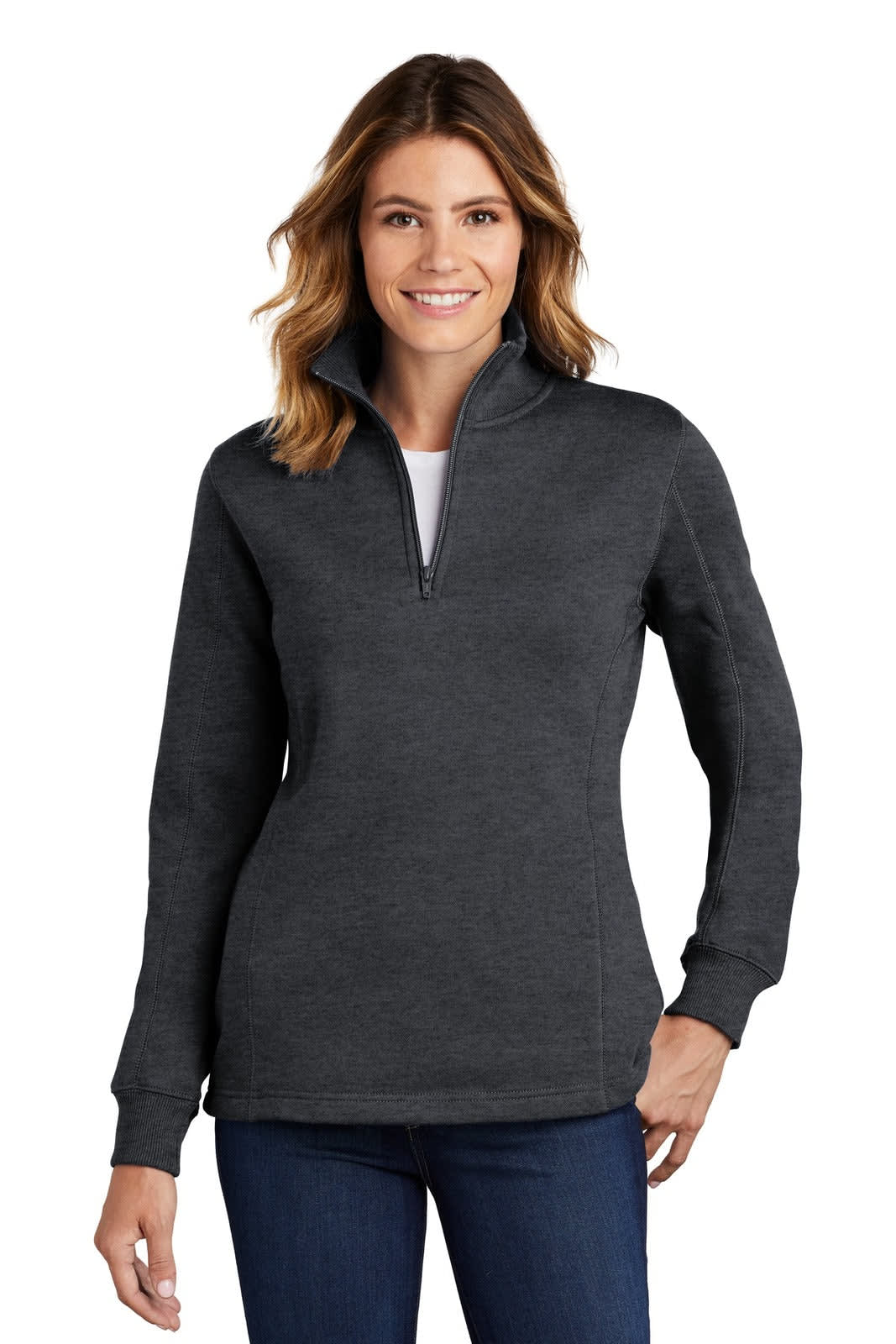 Sport-Tek Ladies 1/4-Zip Sweatshirt