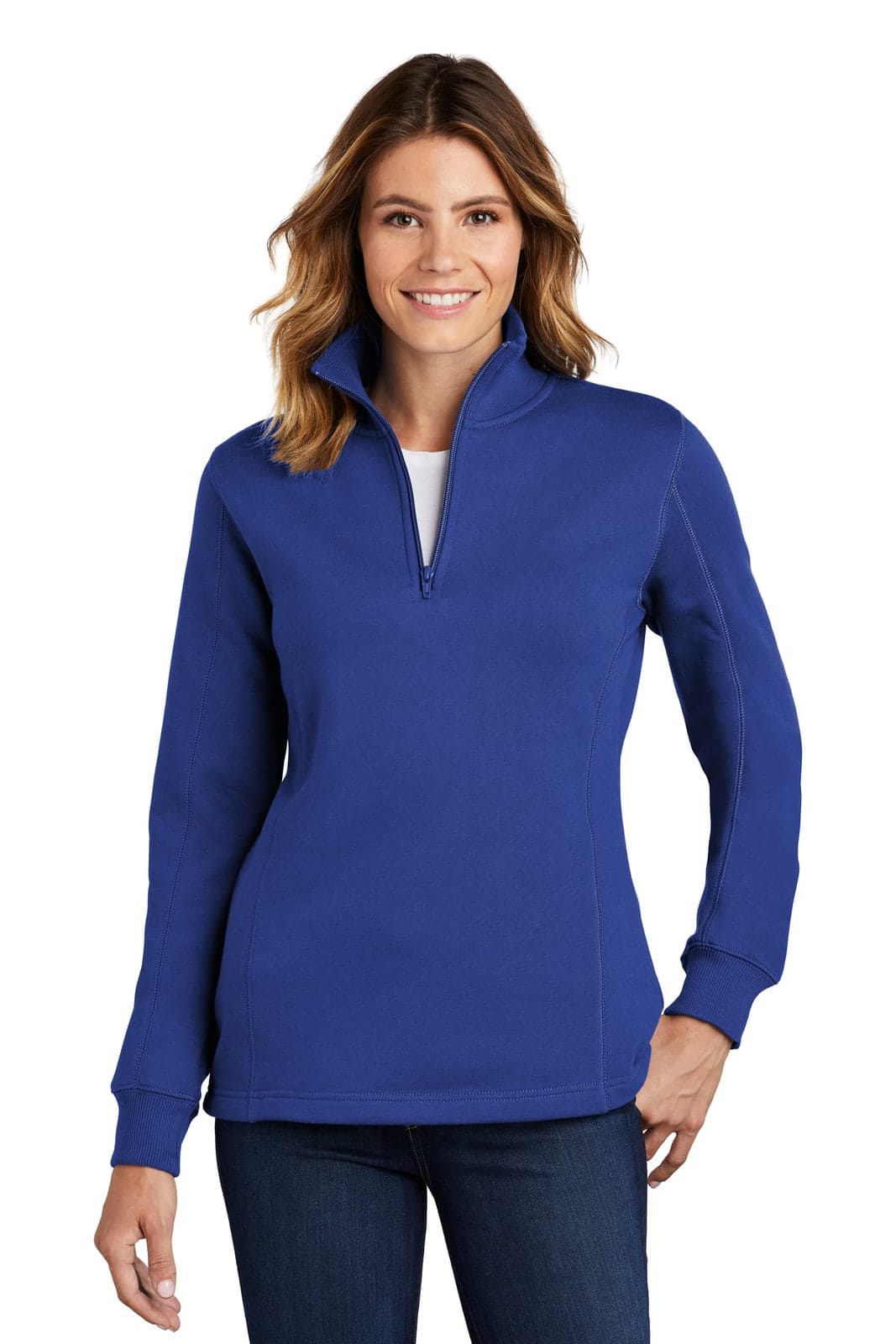 Sport-Tek Ladies 1/4-Zip Sweatshirt