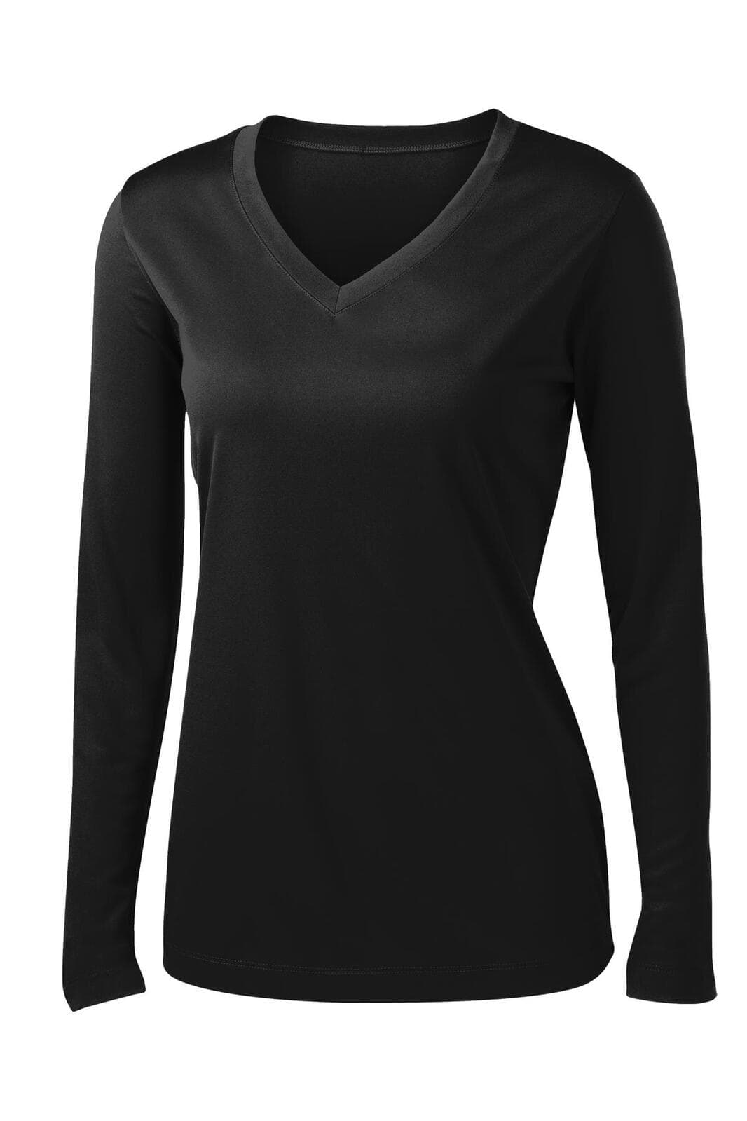 Sport-Tek Ladies Long Sleeve PosiCharge Competitor V-Neck Tee