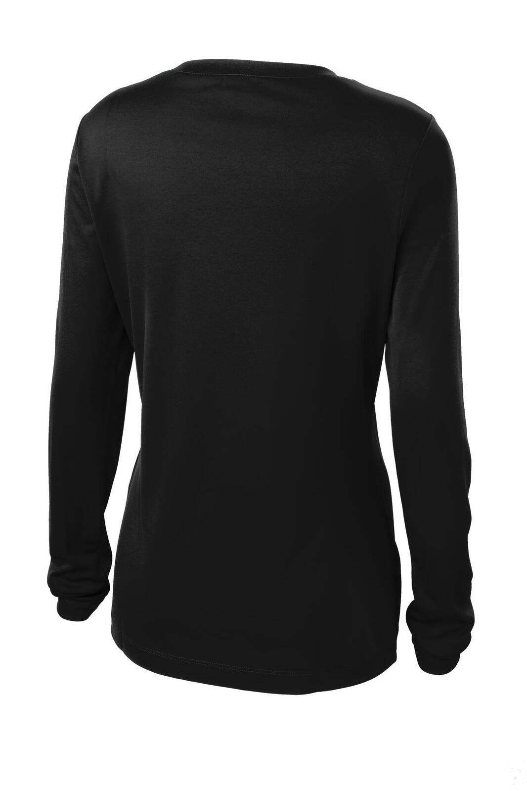 Sport-Tek Ladies Long Sleeve PosiCharge Competitor V-Neck Tee