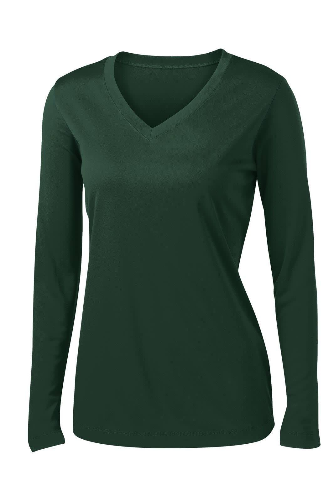 Sport-Tek Ladies Long Sleeve PosiCharge Competitor V-Neck Tee