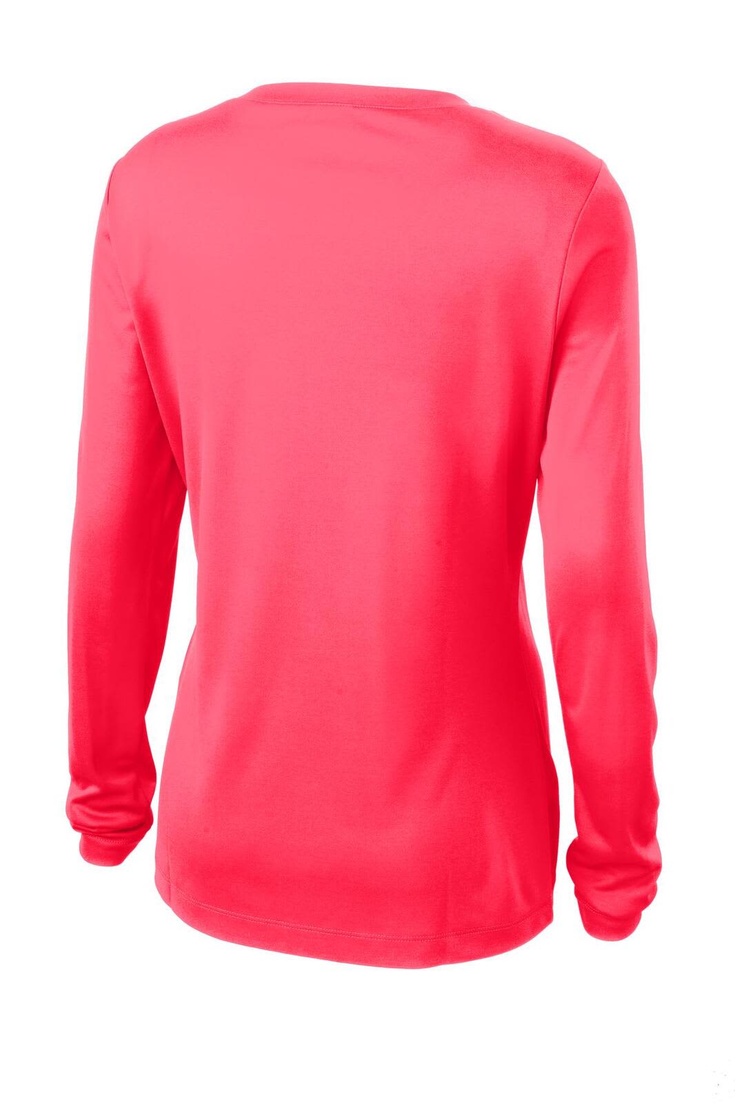 Sport-Tek Ladies Long Sleeve PosiCharge Competitor V-Neck Tee
