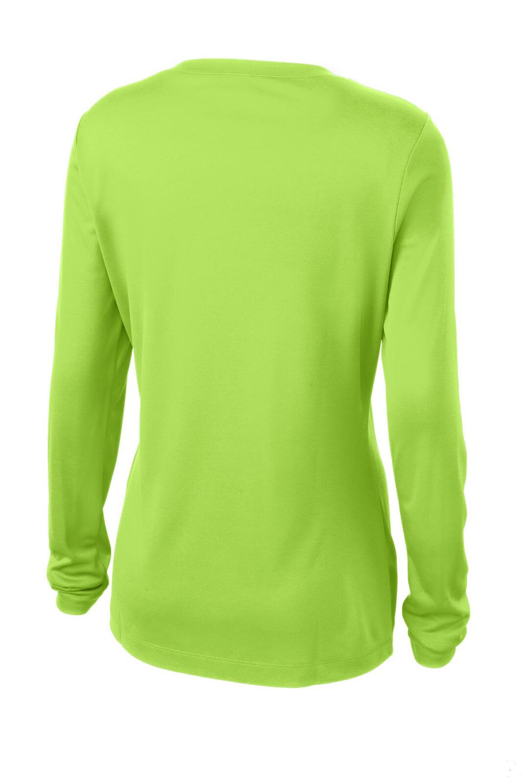 Sport-Tek Ladies Long Sleeve PosiCharge Competitor V-Neck Tee