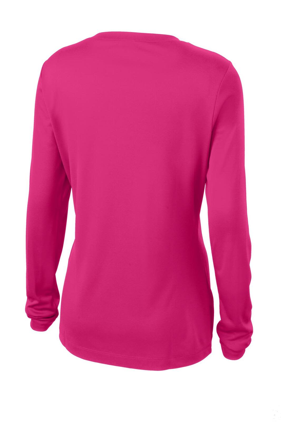 Sport-Tek Ladies Long Sleeve PosiCharge Competitor V-Neck Tee