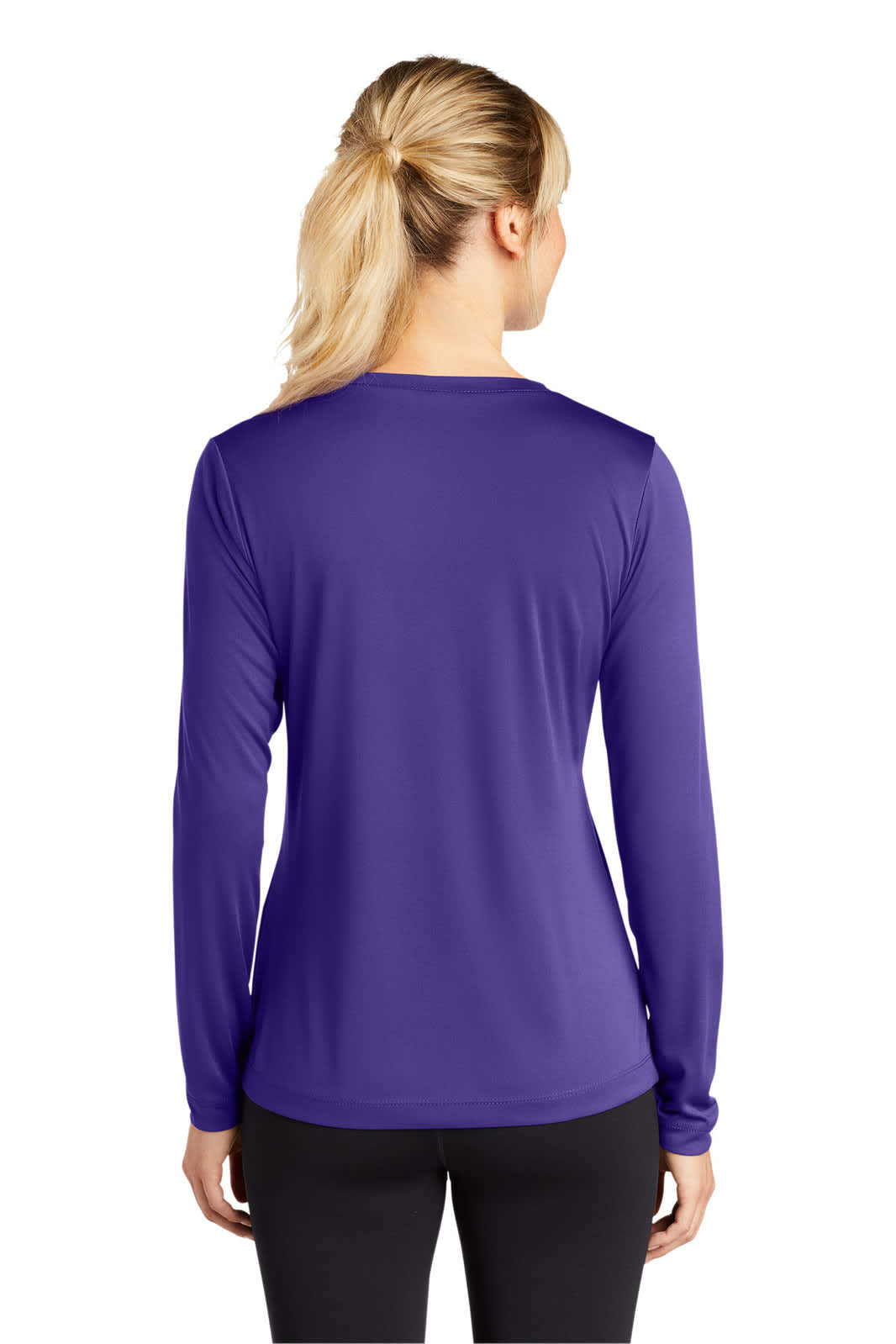 Sport-Tek Ladies Long Sleeve PosiCharge Competitor V-Neck Tee