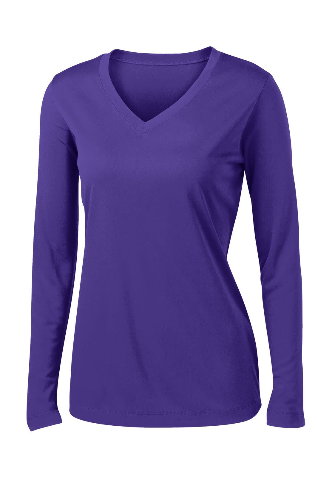 Sport-Tek Ladies Long Sleeve PosiCharge Competitor V-Neck Tee