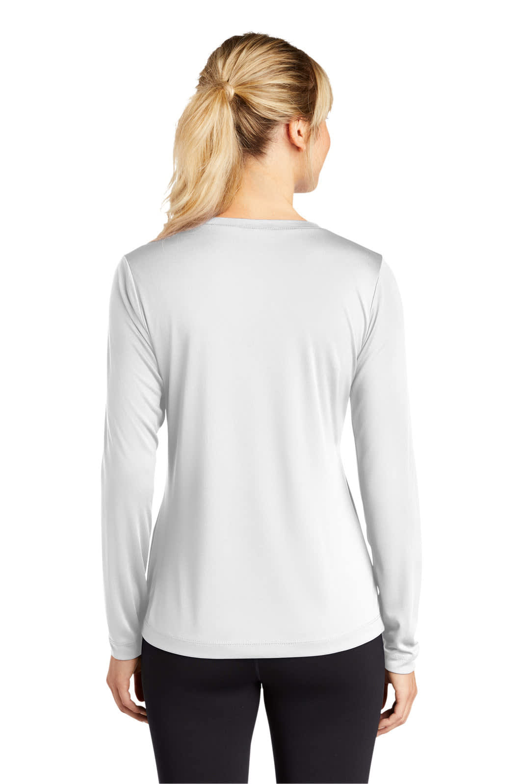 Sport-Tek Ladies Long Sleeve PosiCharge Competitor V-Neck Tee
