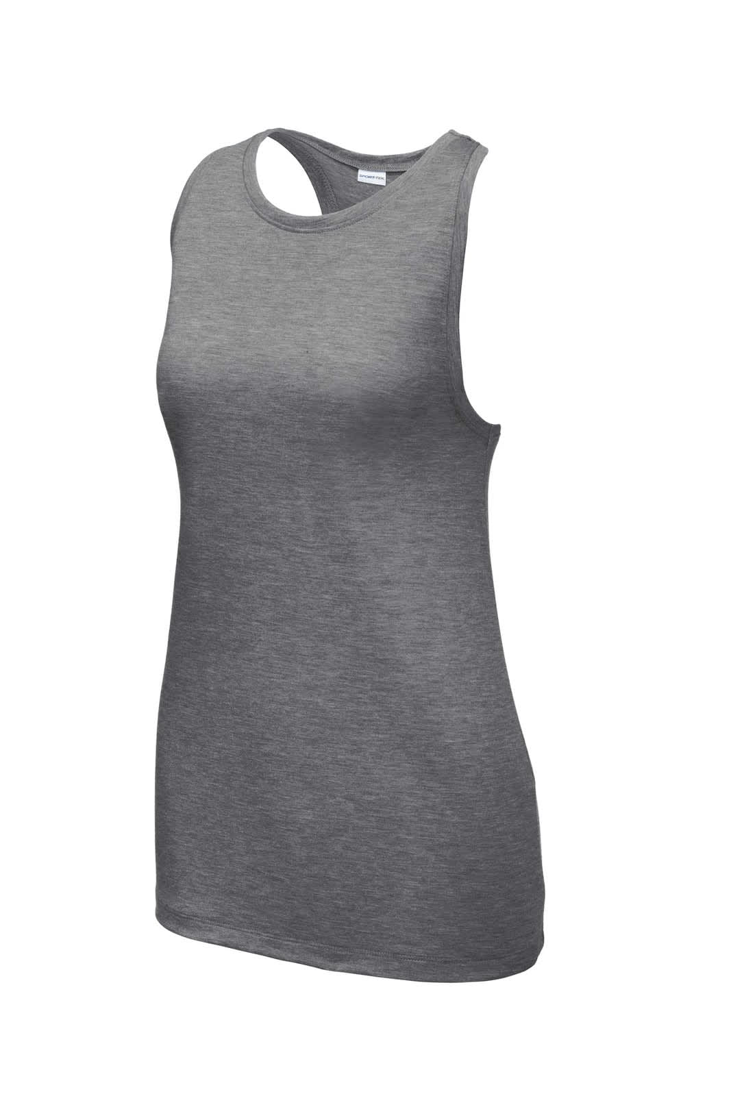 Sport-Tek  Ladies PosiCharge  Tri-Blend Wicking Tank