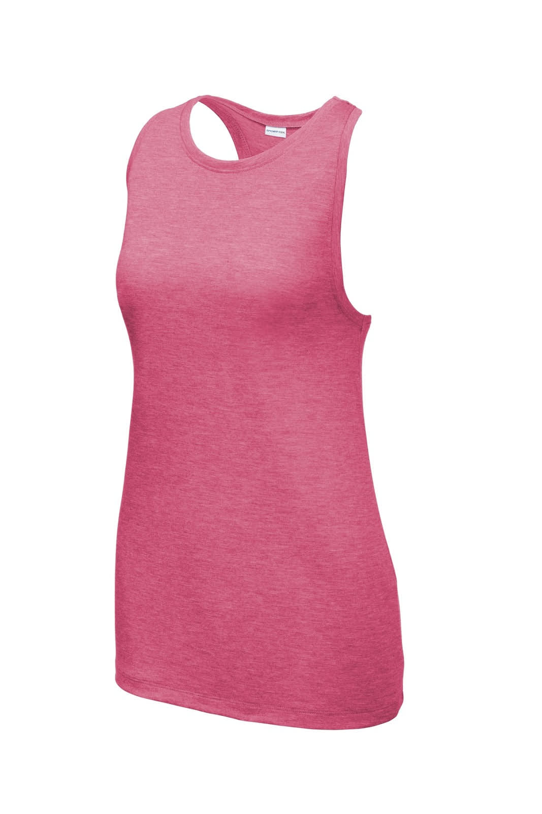 Sport-Tek  Ladies PosiCharge  Tri-Blend Wicking Tank