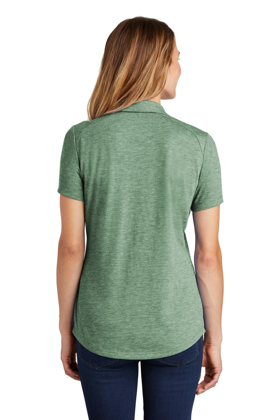 Sport-Tek  Ladies PosiCharge  Tri-Blend Wicking Polo