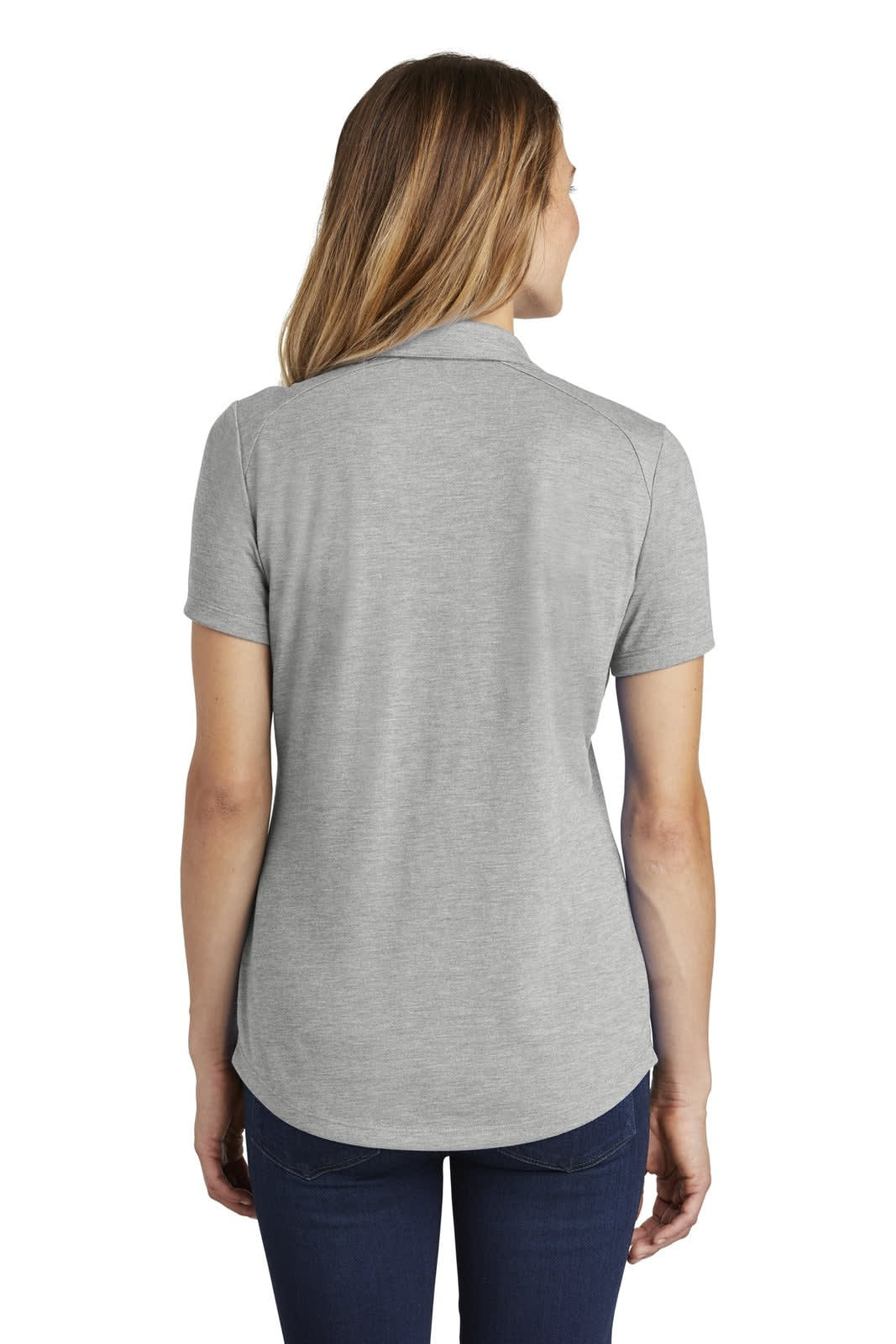 Sport-Tek  Ladies PosiCharge  Tri-Blend Wicking Polo