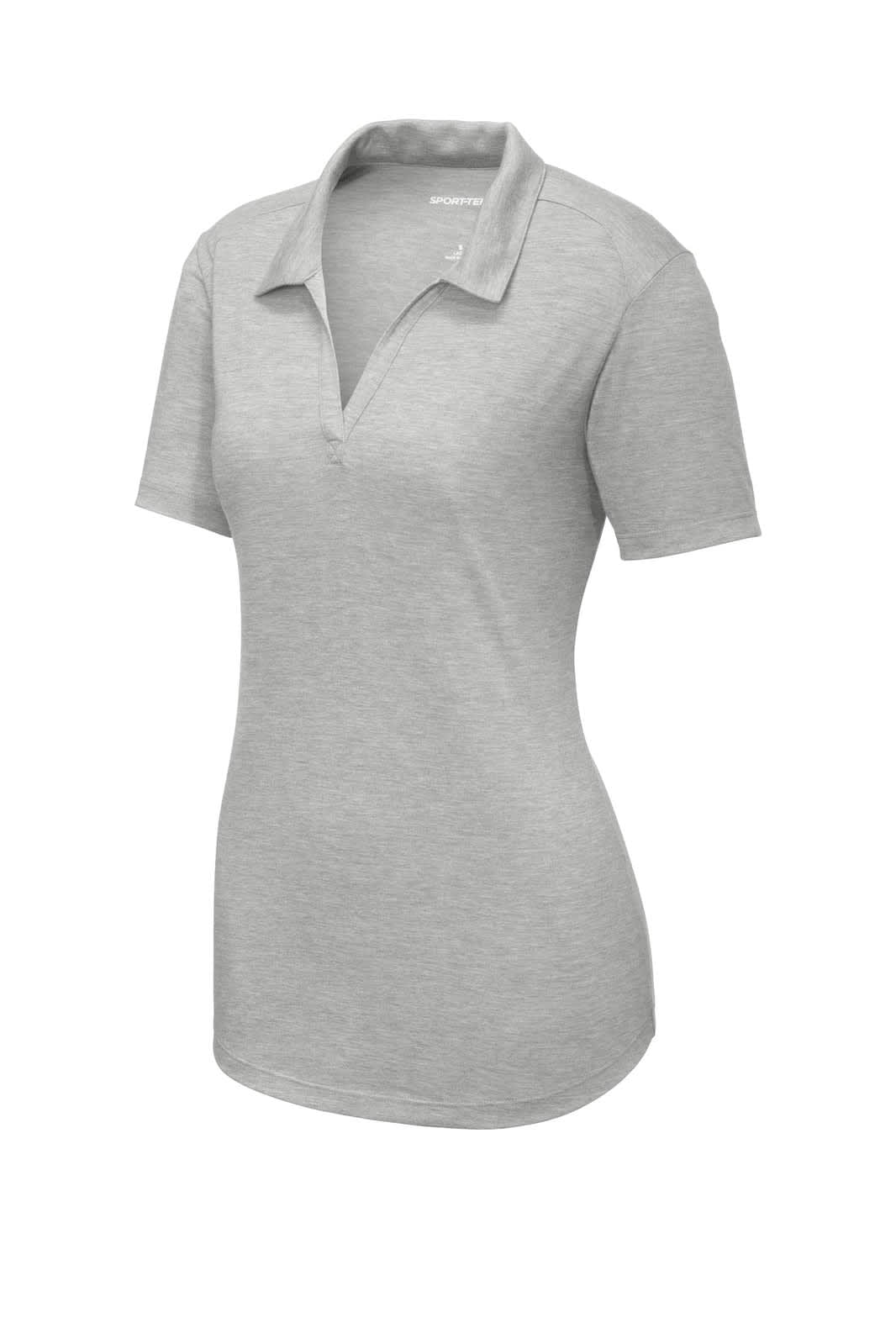 Sport-Tek  Ladies PosiCharge  Tri-Blend Wicking Polo