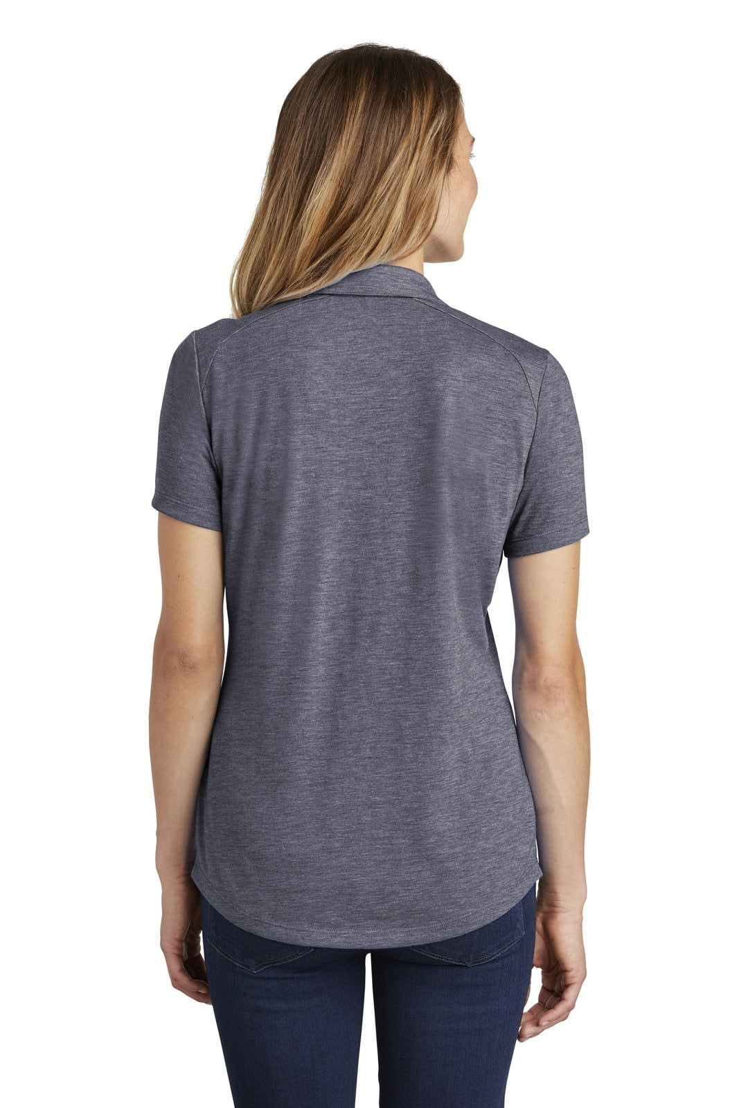 Sport-Tek  Ladies PosiCharge  Tri-Blend Wicking Polo