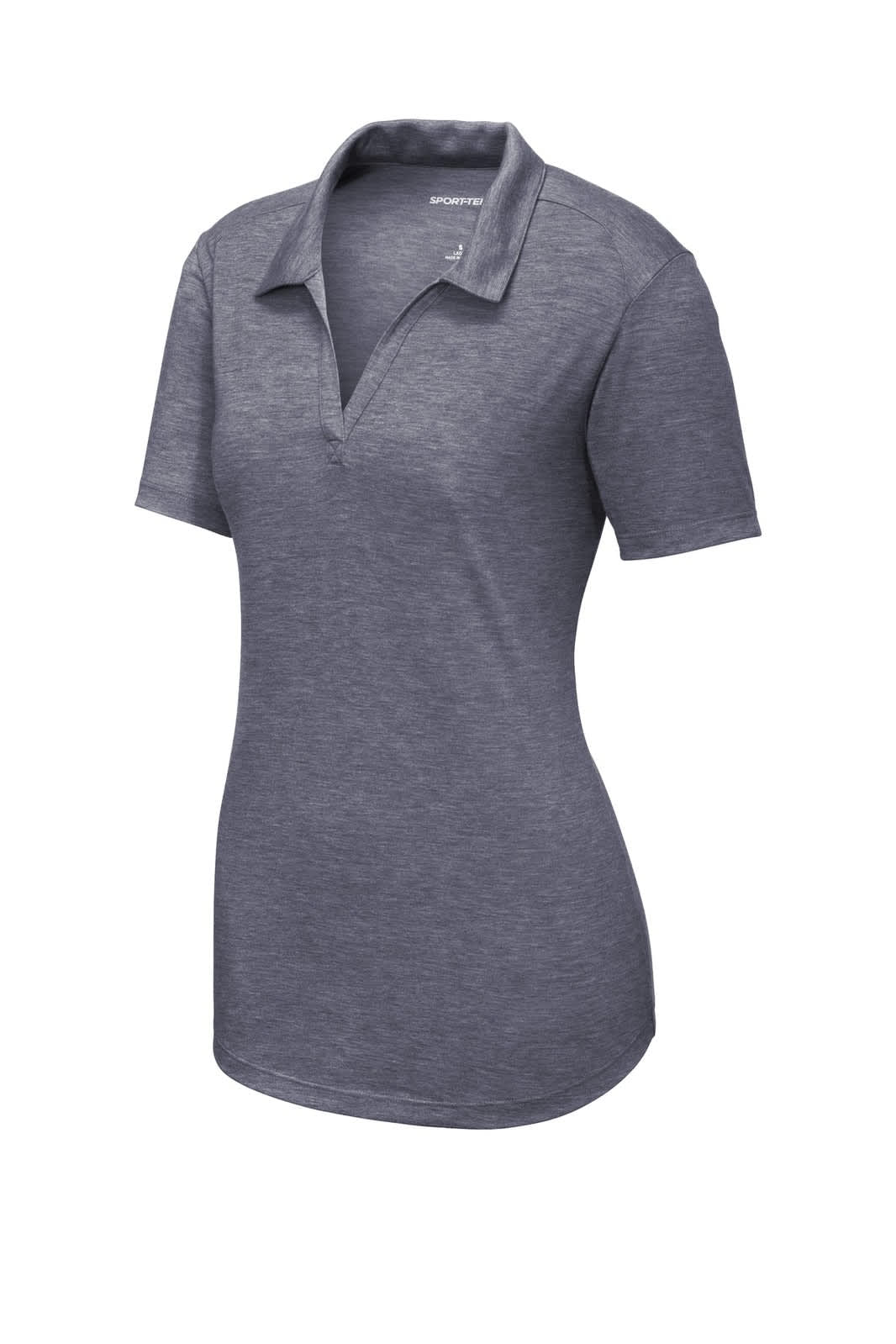 Sport-Tek  Ladies PosiCharge  Tri-Blend Wicking Polo