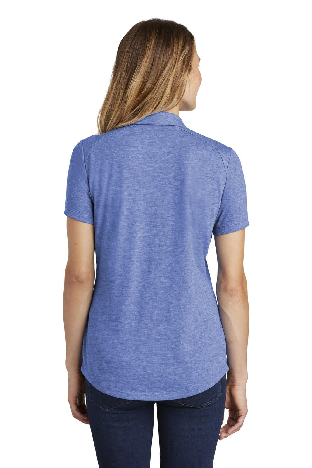 Sport-Tek  Ladies PosiCharge  Tri-Blend Wicking Polo