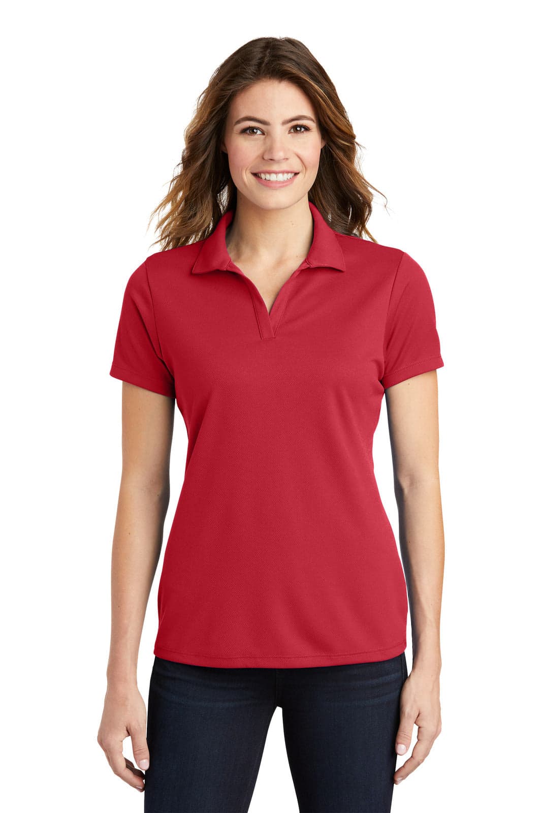 Sport-Tek Ladies PosiCharge RacerMesh Polo